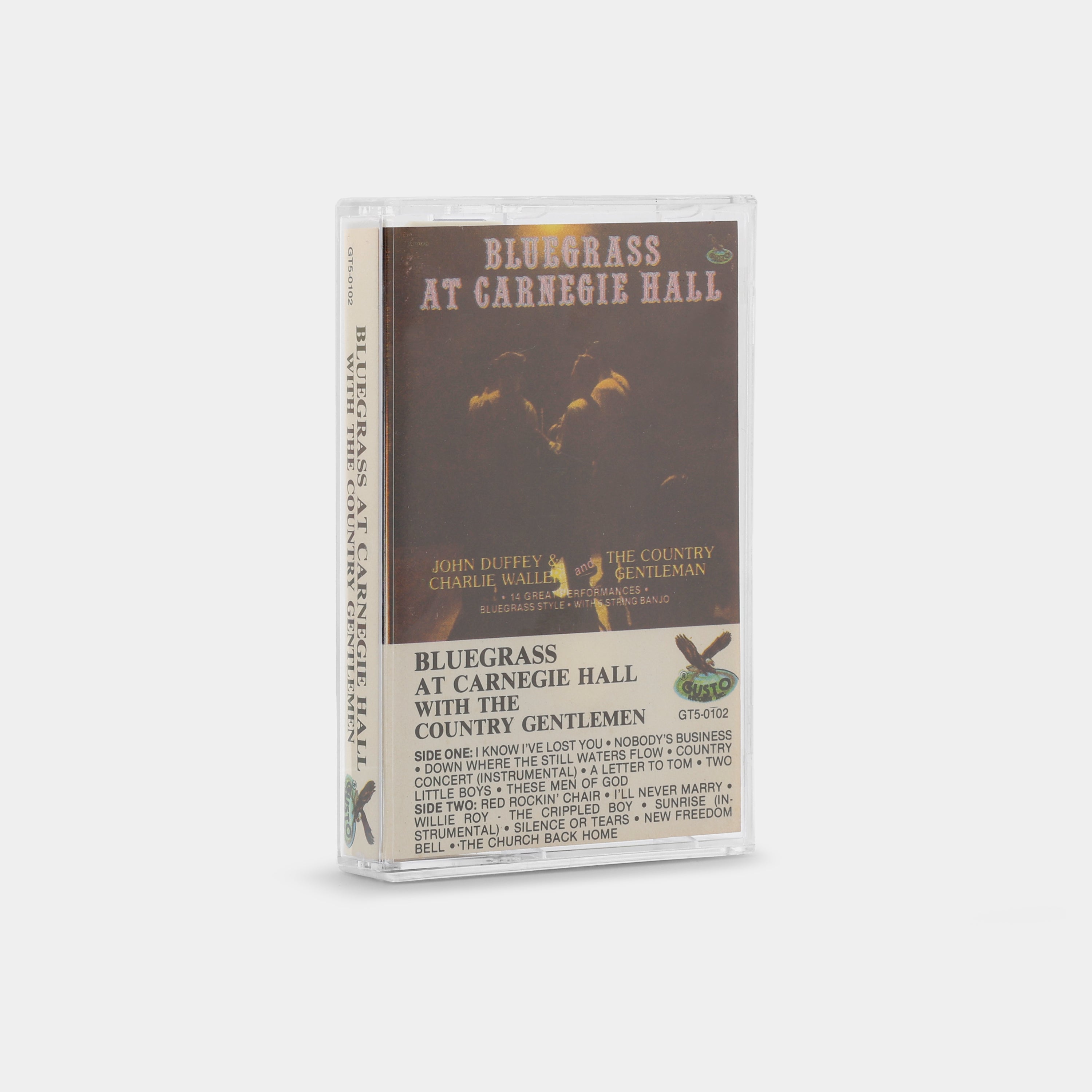 John Duffey & Charlie Waller And The Country Gentleman - Bluegrass At Carnegie Hall Cassette Tape