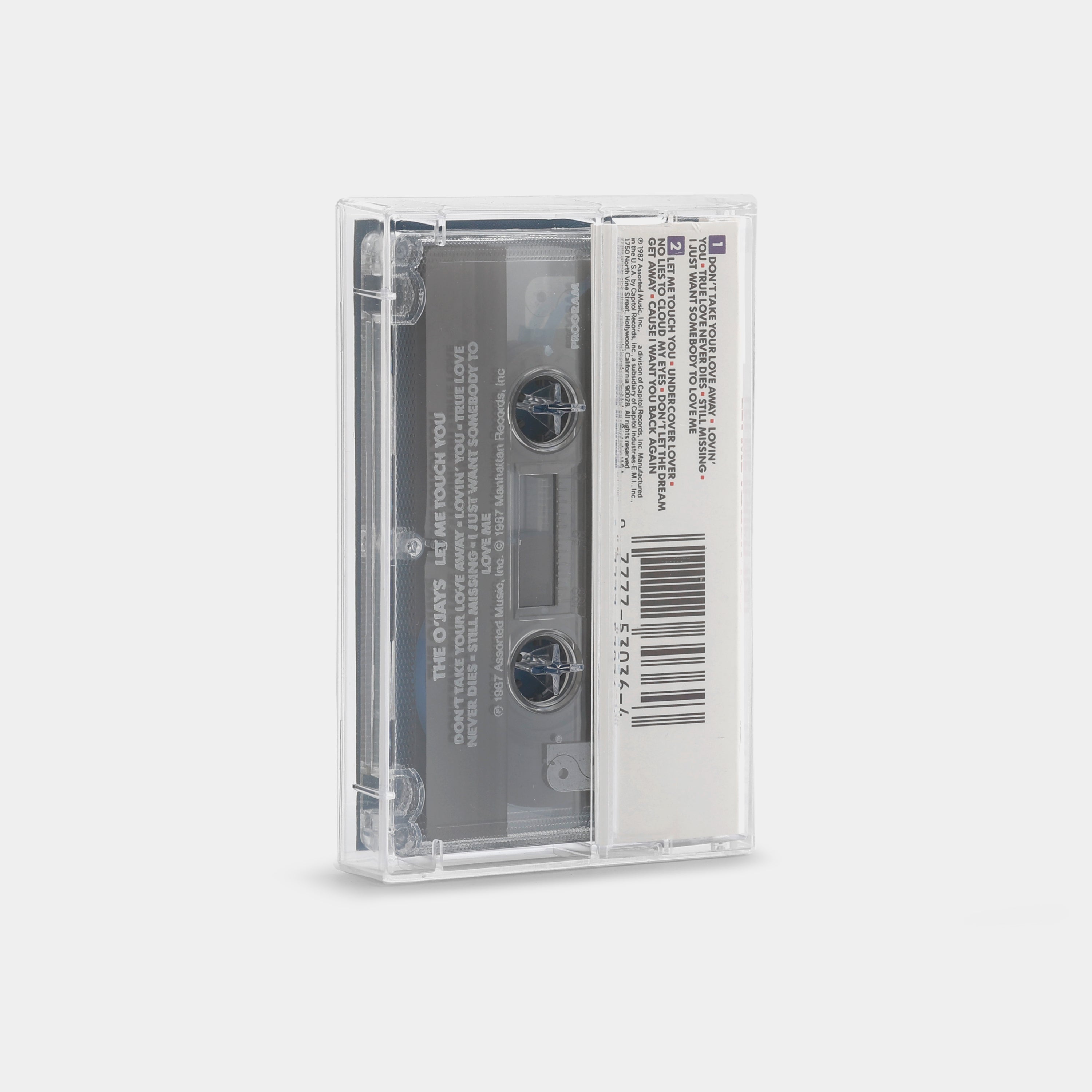 The O'Jays - Let Me Touch You Cassette Tape