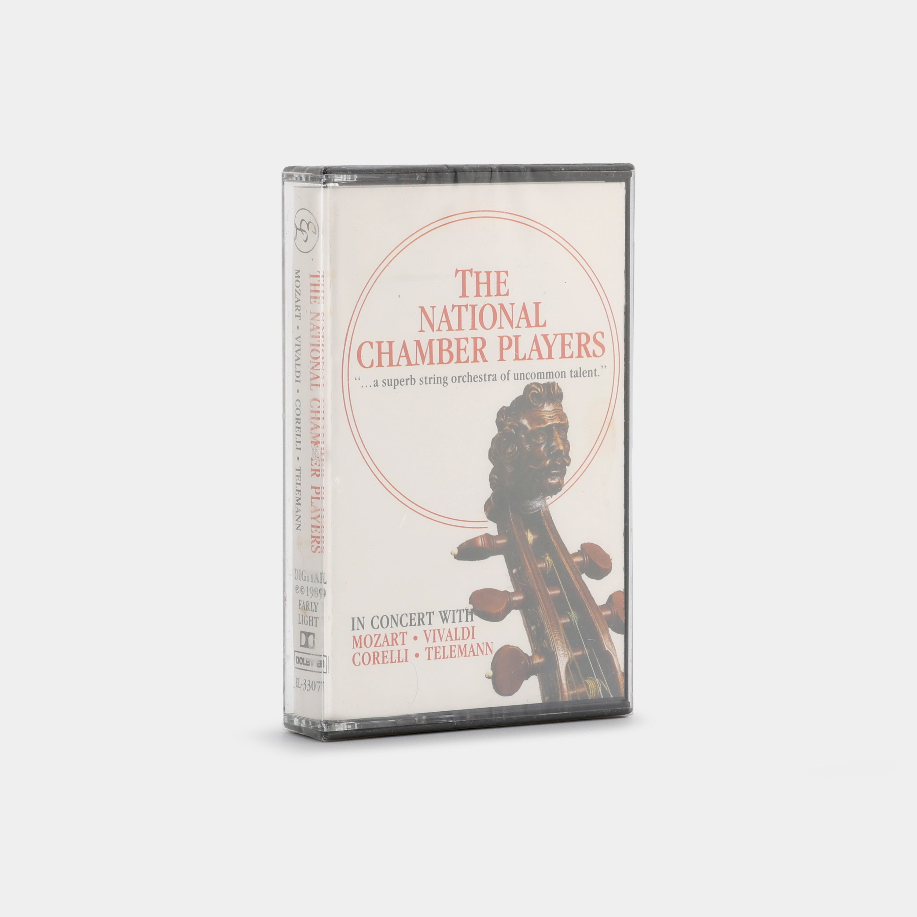 The National Chamber Players - In Concert With Mozart, Vivaldi, Corelli and Telemann (Sealed) Cassette Tape