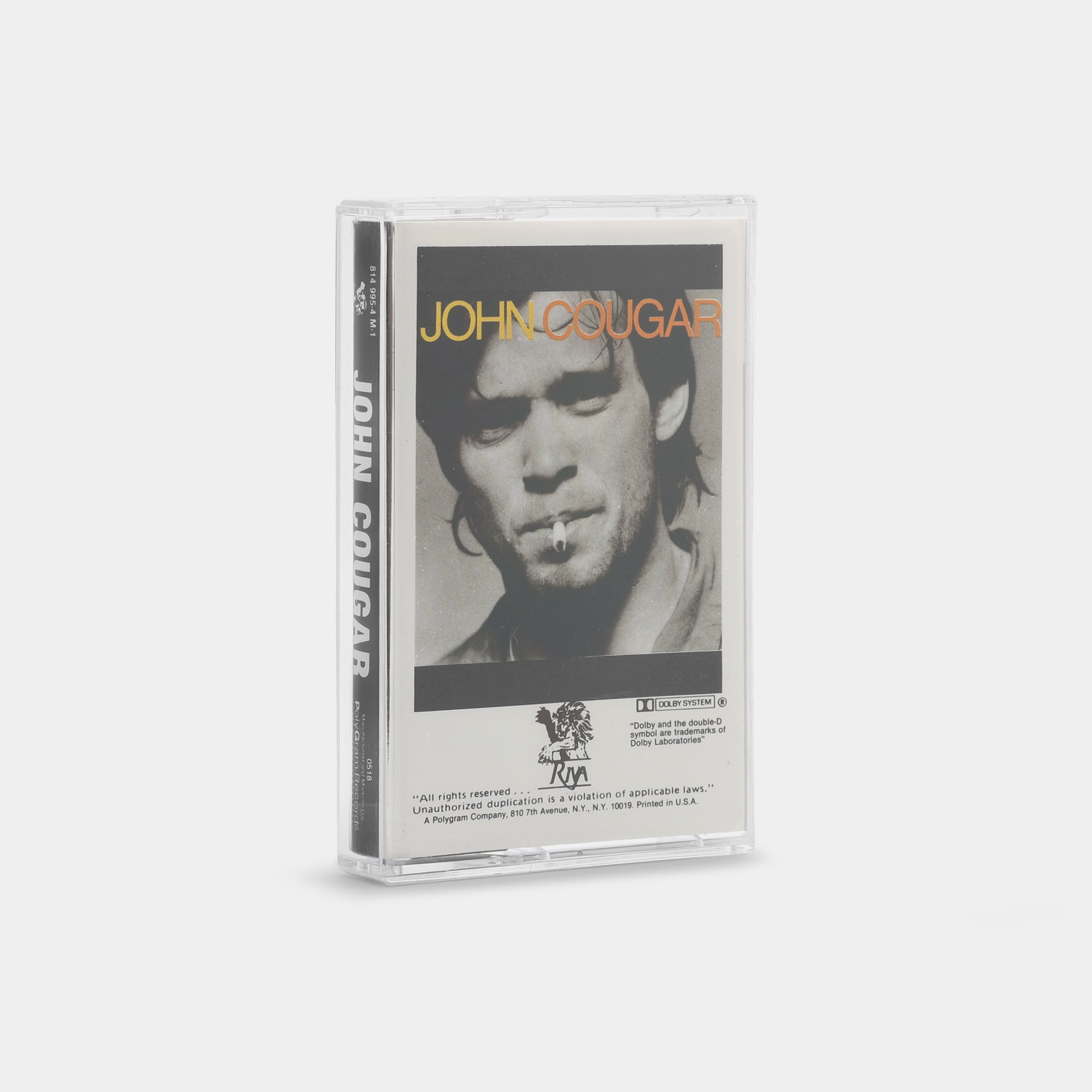 John Cougar - John Cougar Cassette Tape