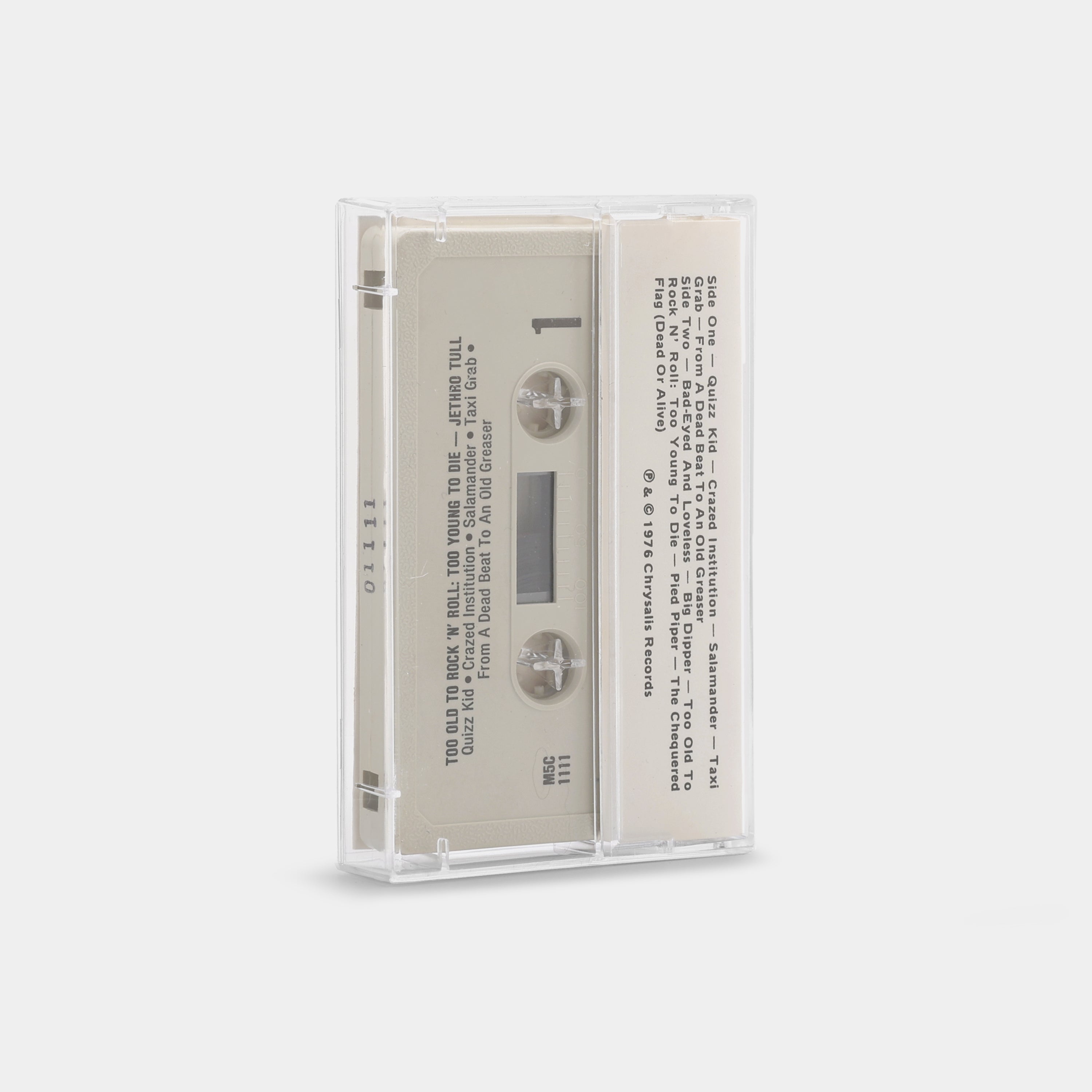 Jethro Tull - Too Old To Rock 'N' Roll: Too Young To Die! Cassette Tape