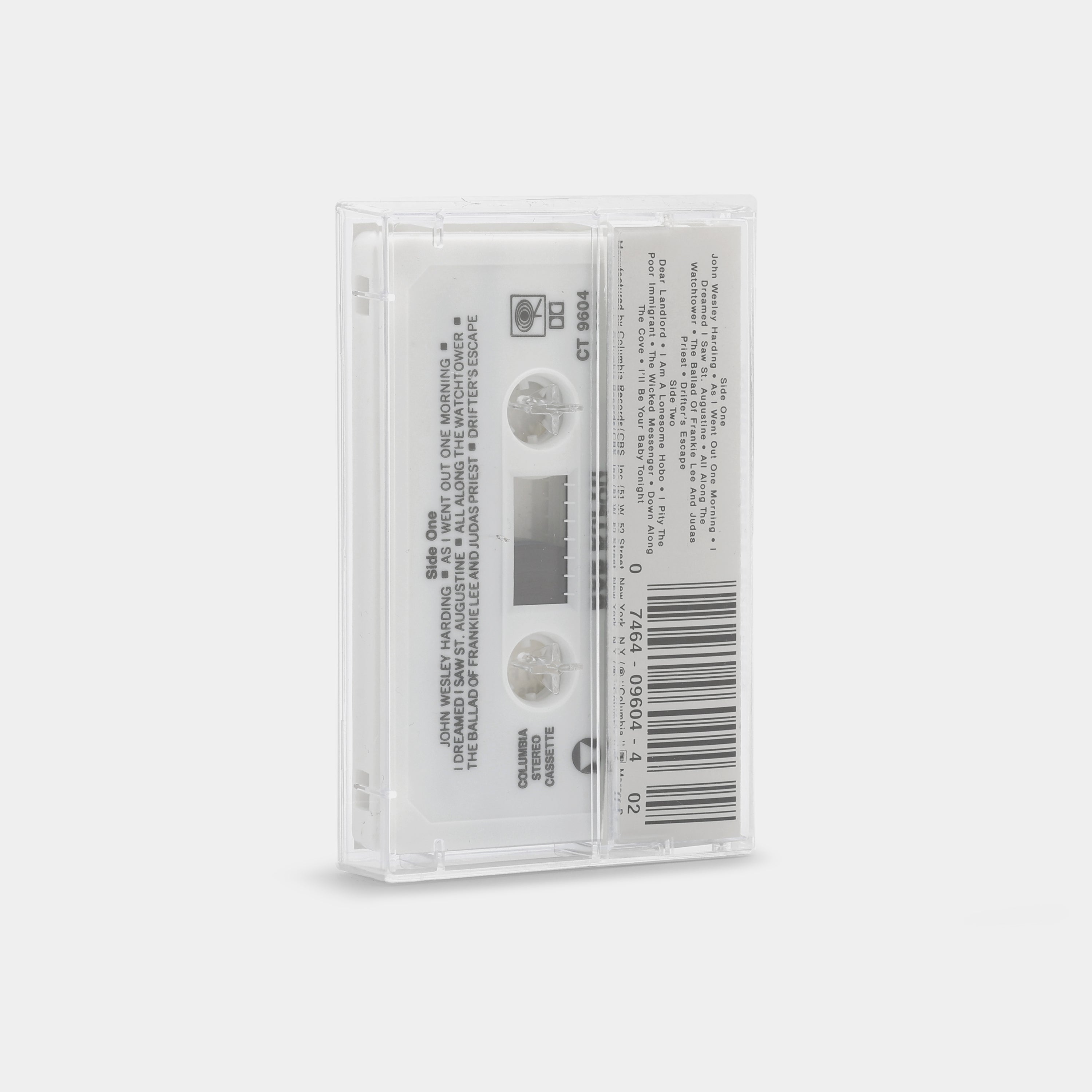 Bob Dylan - John Wesley Harding Cassette Tape