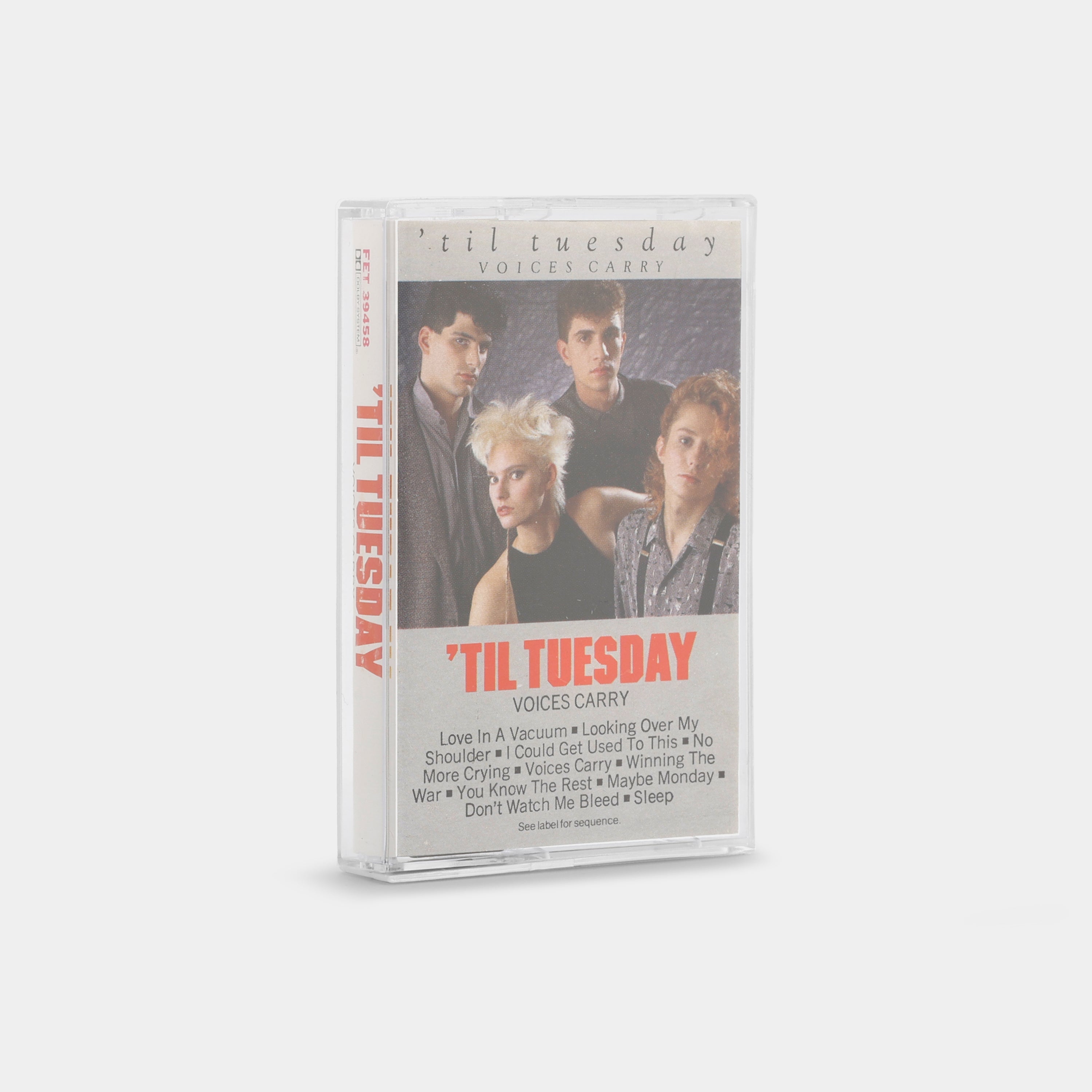 'Til Tuesday - Voices Carry Cassette Tape