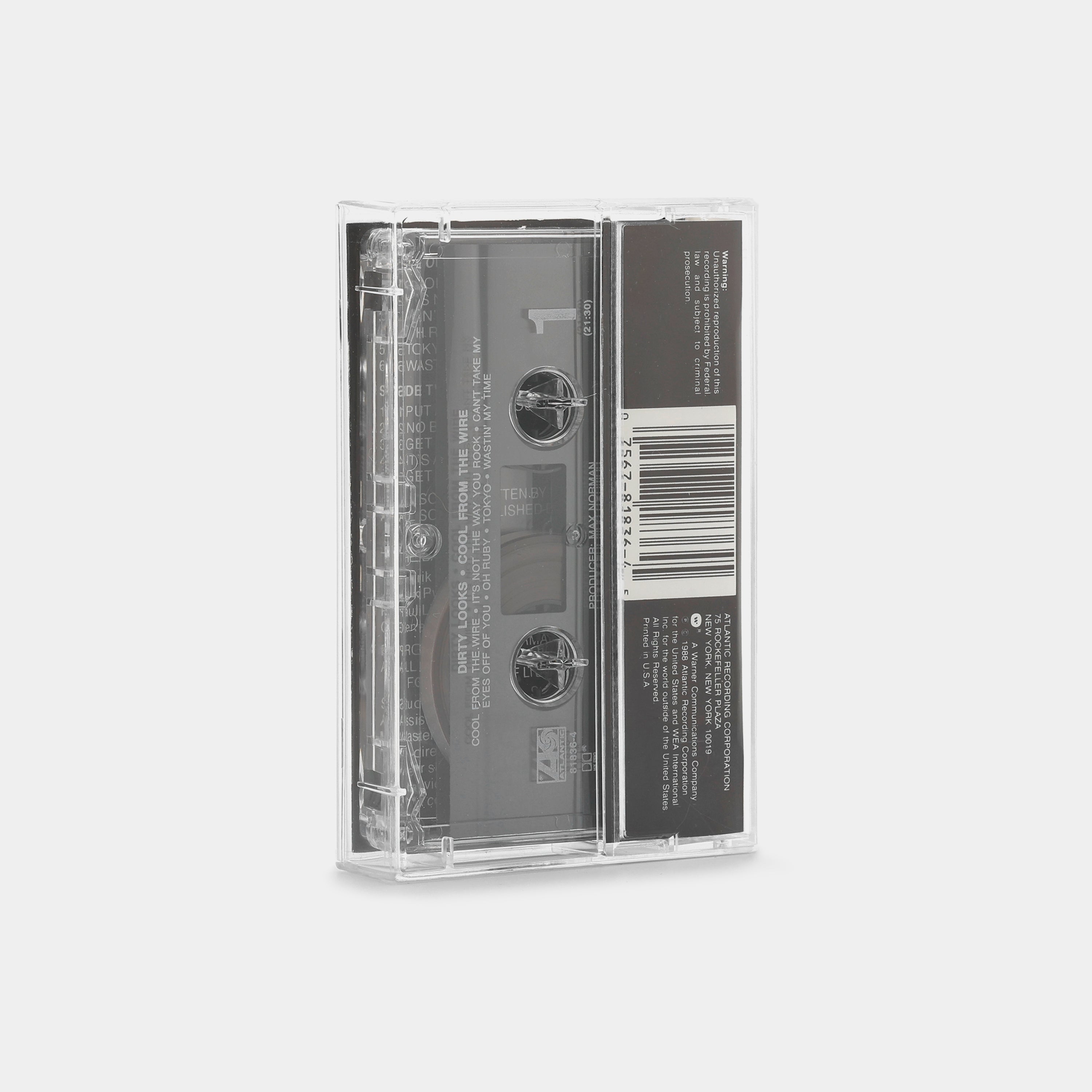 Dirty Looks - Cool From The Wire Cassette Tape