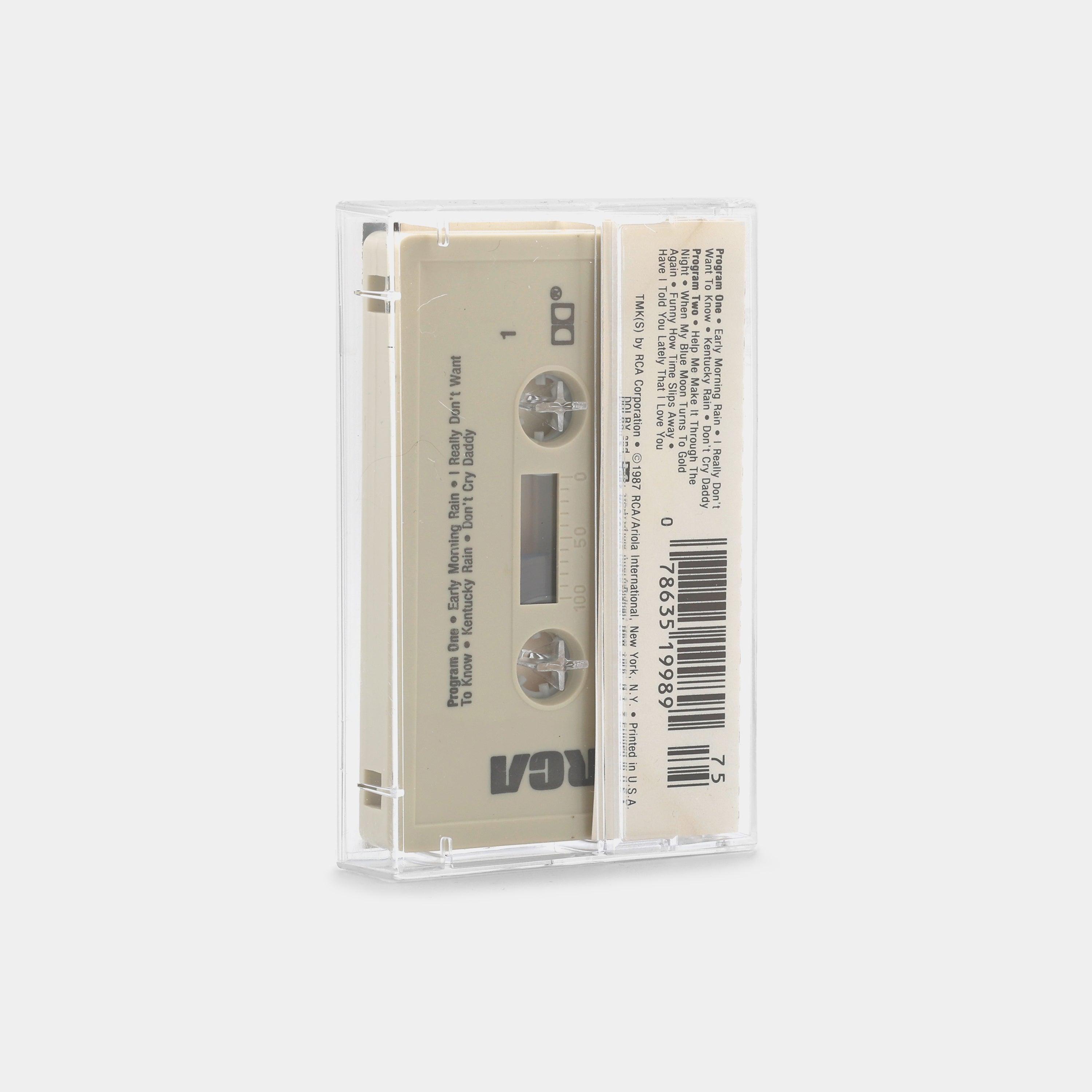 Elvis Presley - Country Feelings Cassette Tape