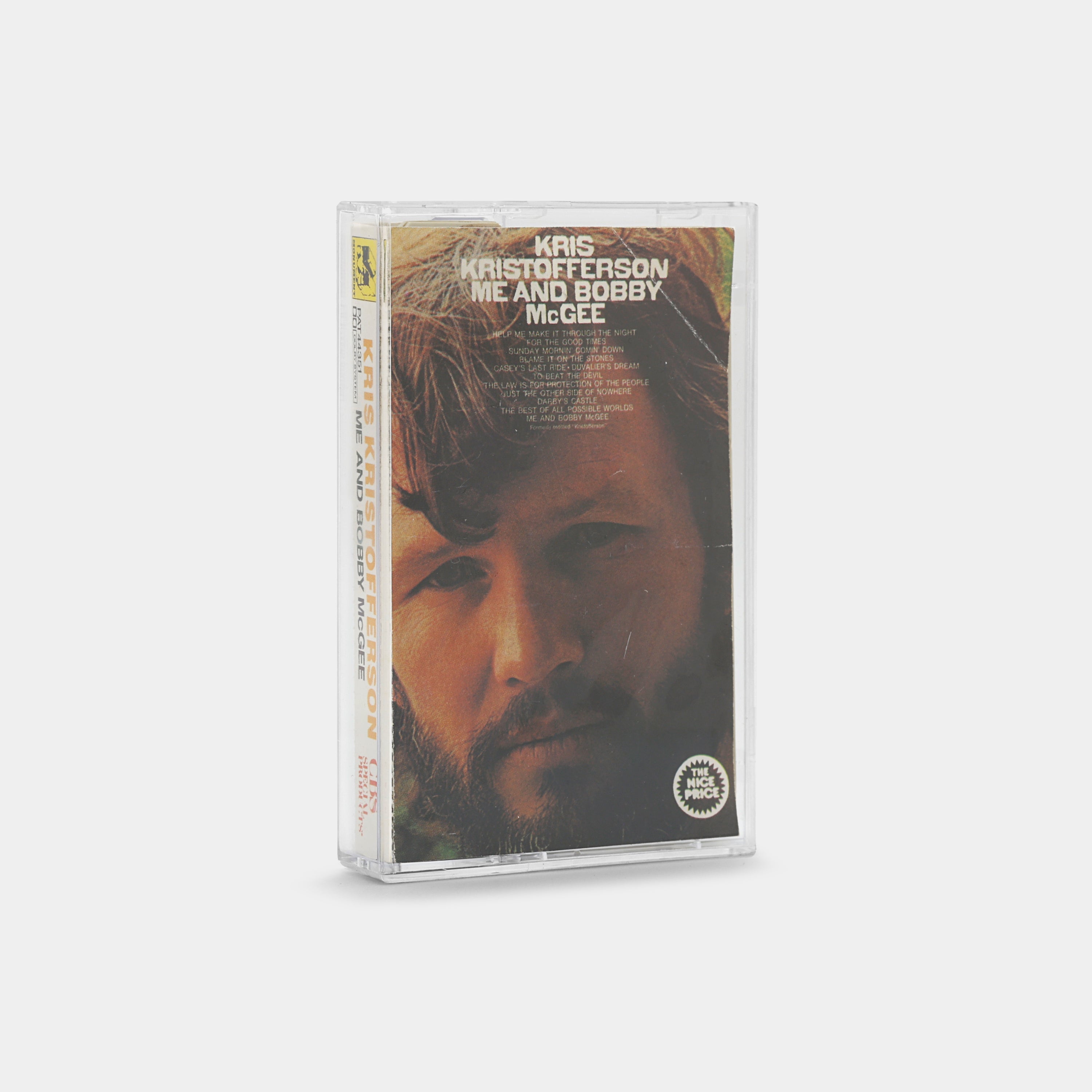 Kris Kristofferson - Me And Bobby McGee Cassette Tape