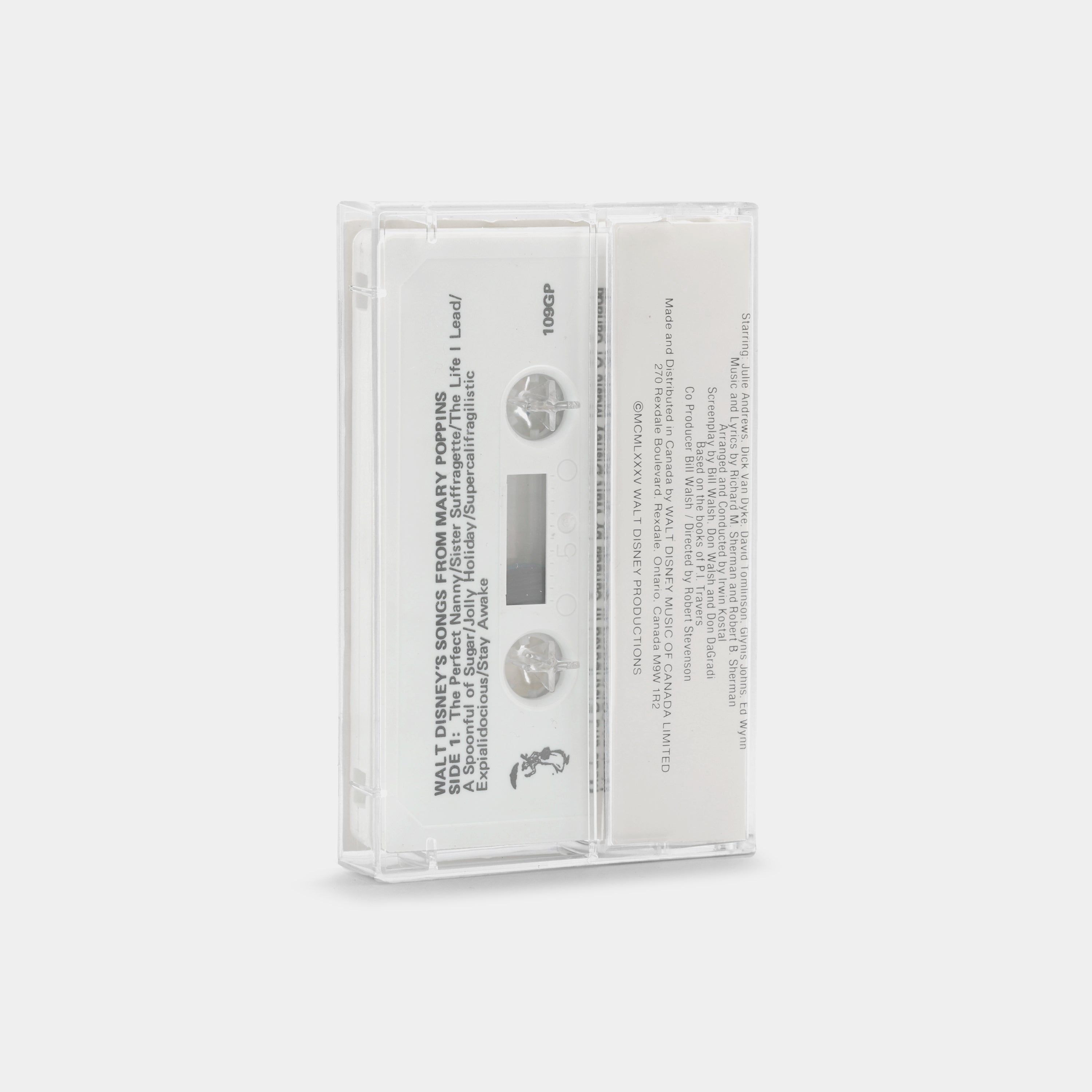 Walt Disney's Songs From Mary Poppins Cassette Tape