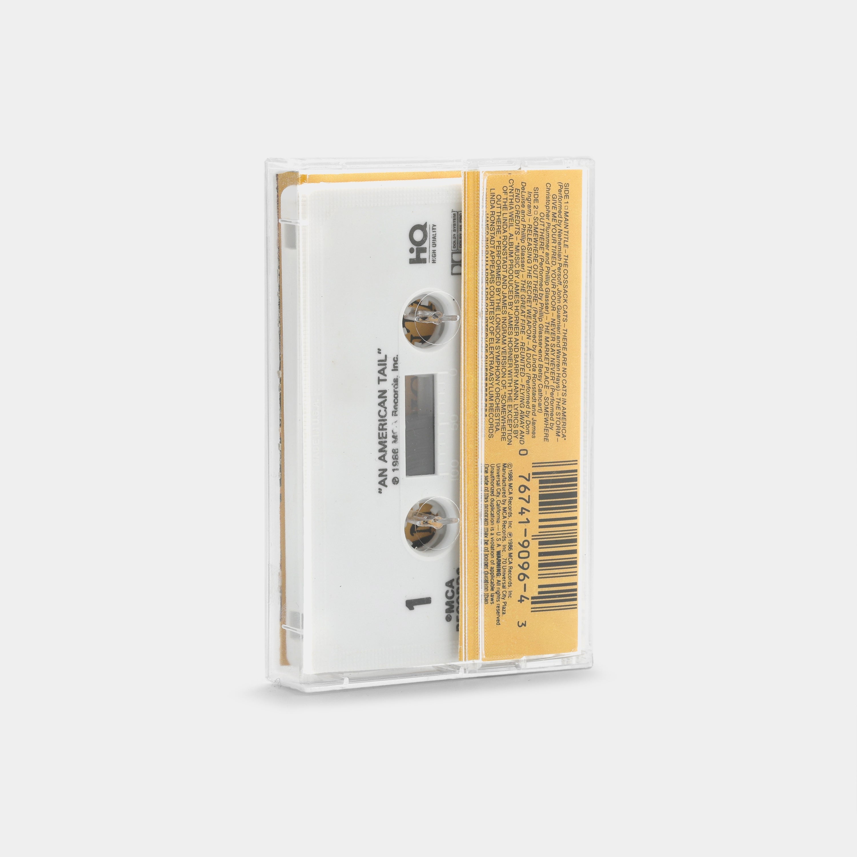 An American Tail (Music From The Motion Picture Soundtrack) Cassette Tape