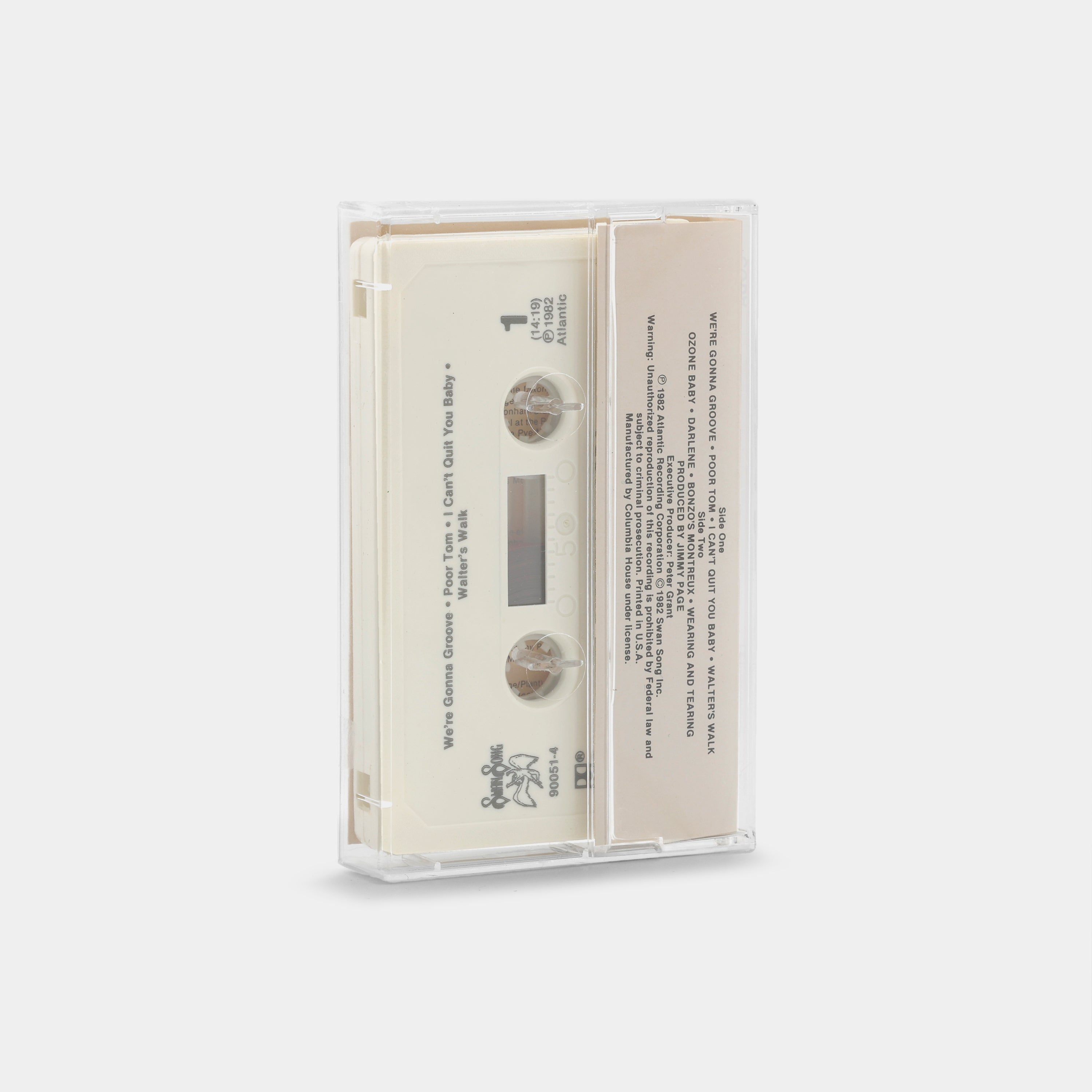 Led Zeppelin - Coda Cassette Tape