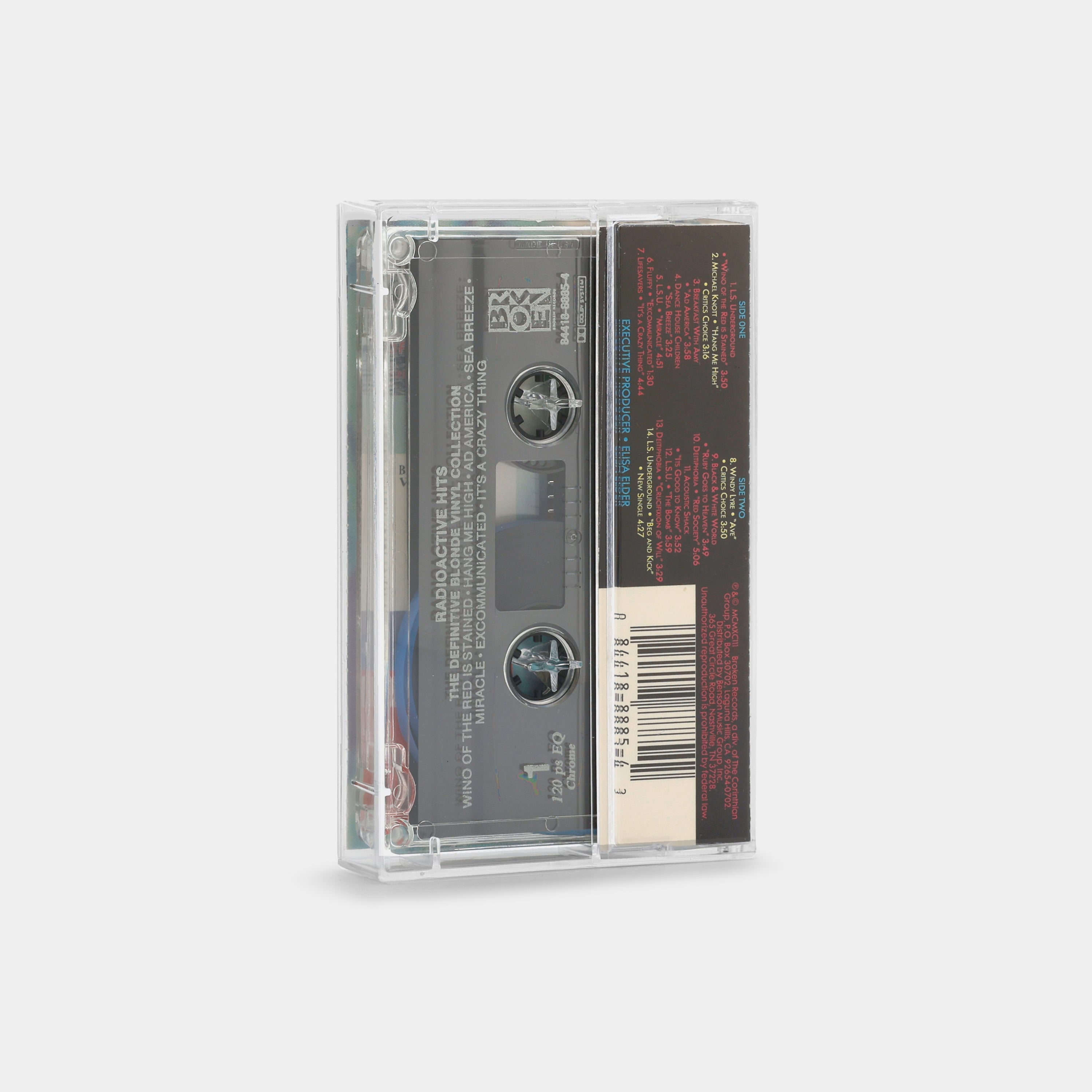 Radioactive Hits: The Definitive Blonde Vinyl Collection Cassette Tape