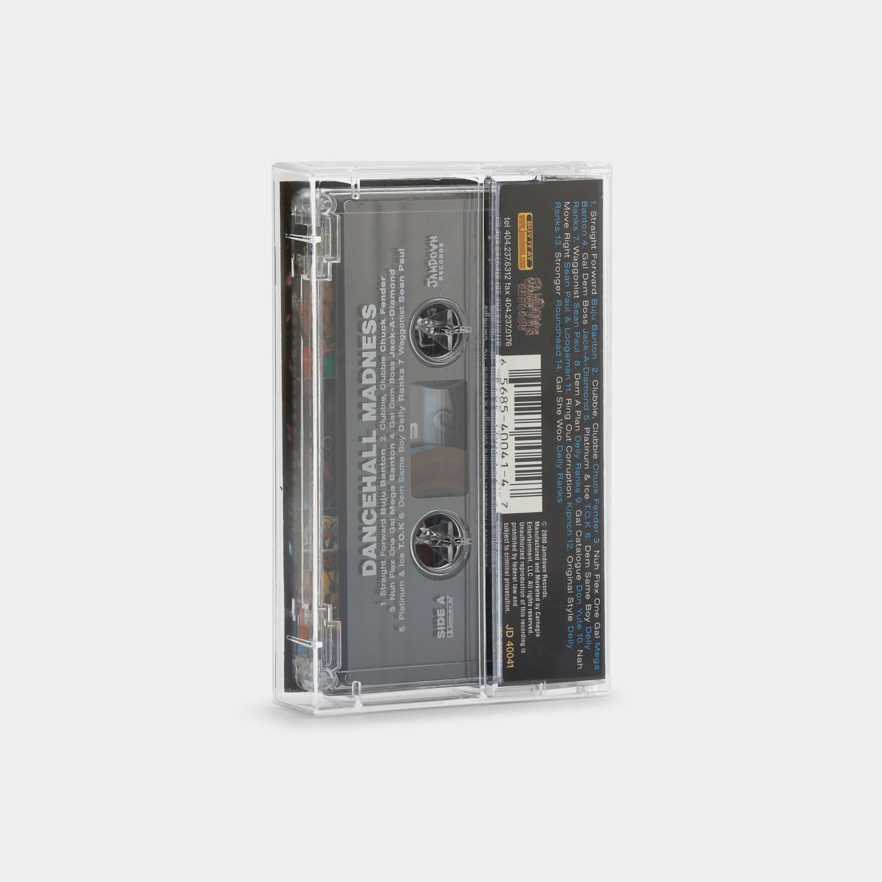 Dancehall Madness Cassette Tape