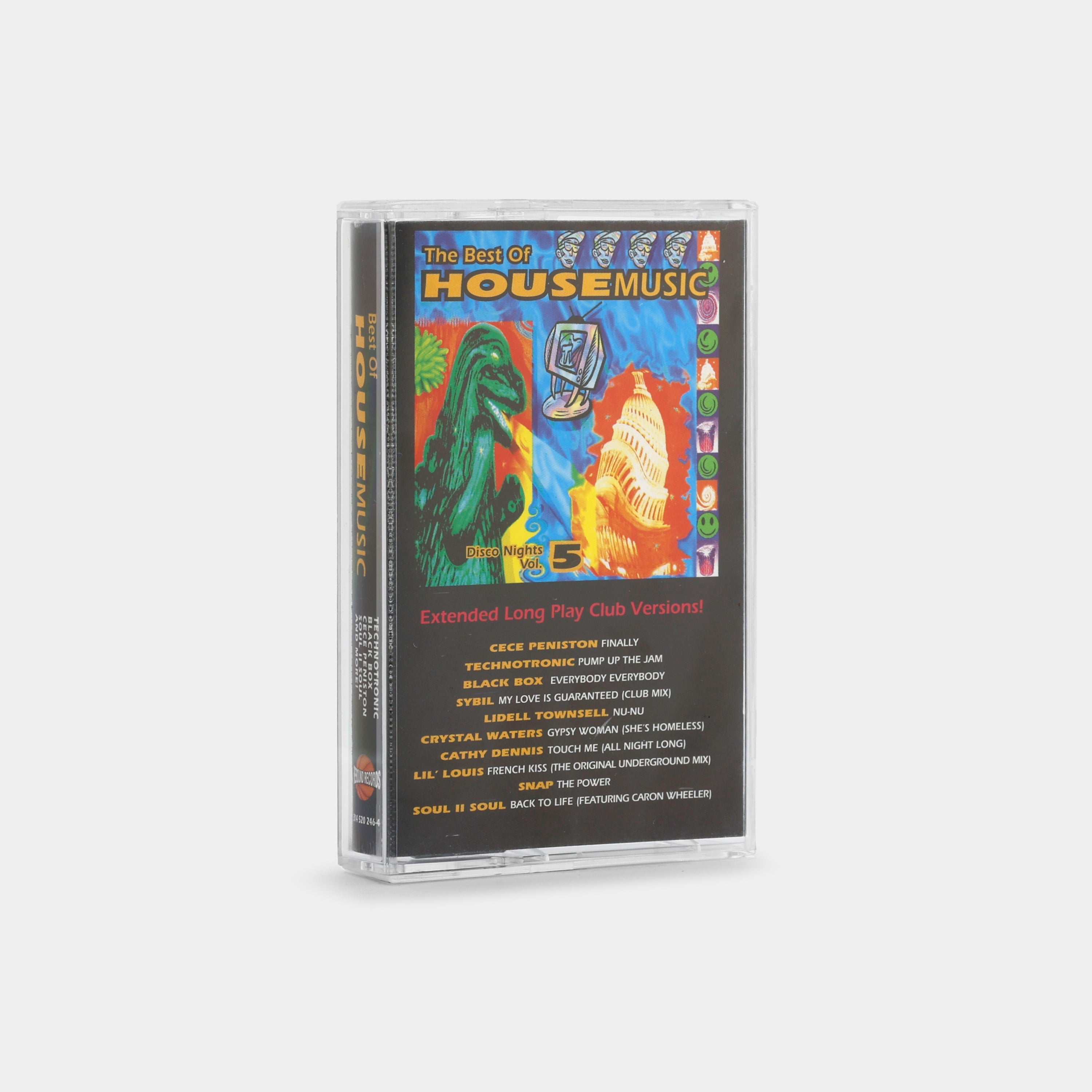 The Best Of House Music (Disco Nights Vol. 5) Cassette Tape