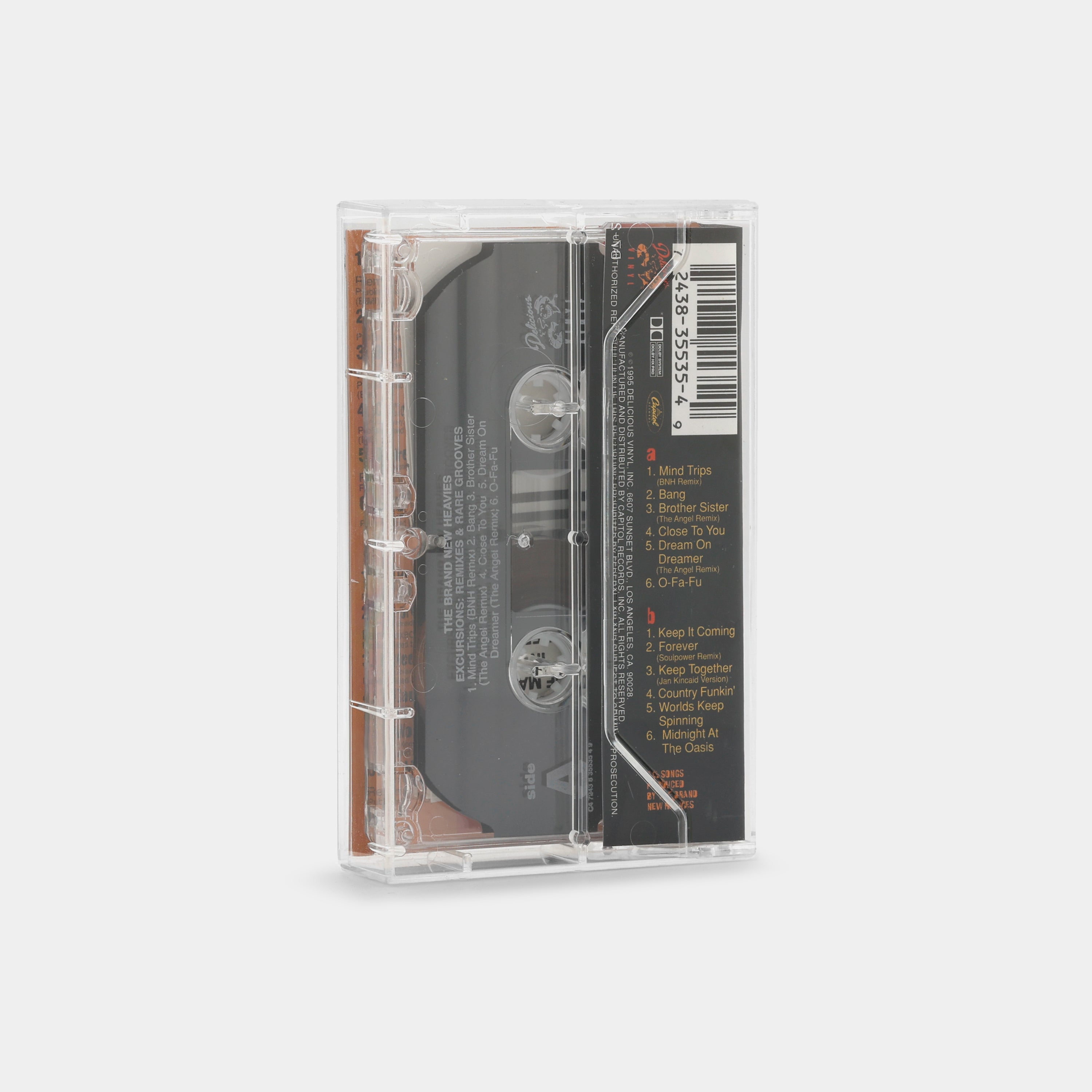 The Brand New Heavies - Excursions: Remixes & Rare Grooves Cassette Tape