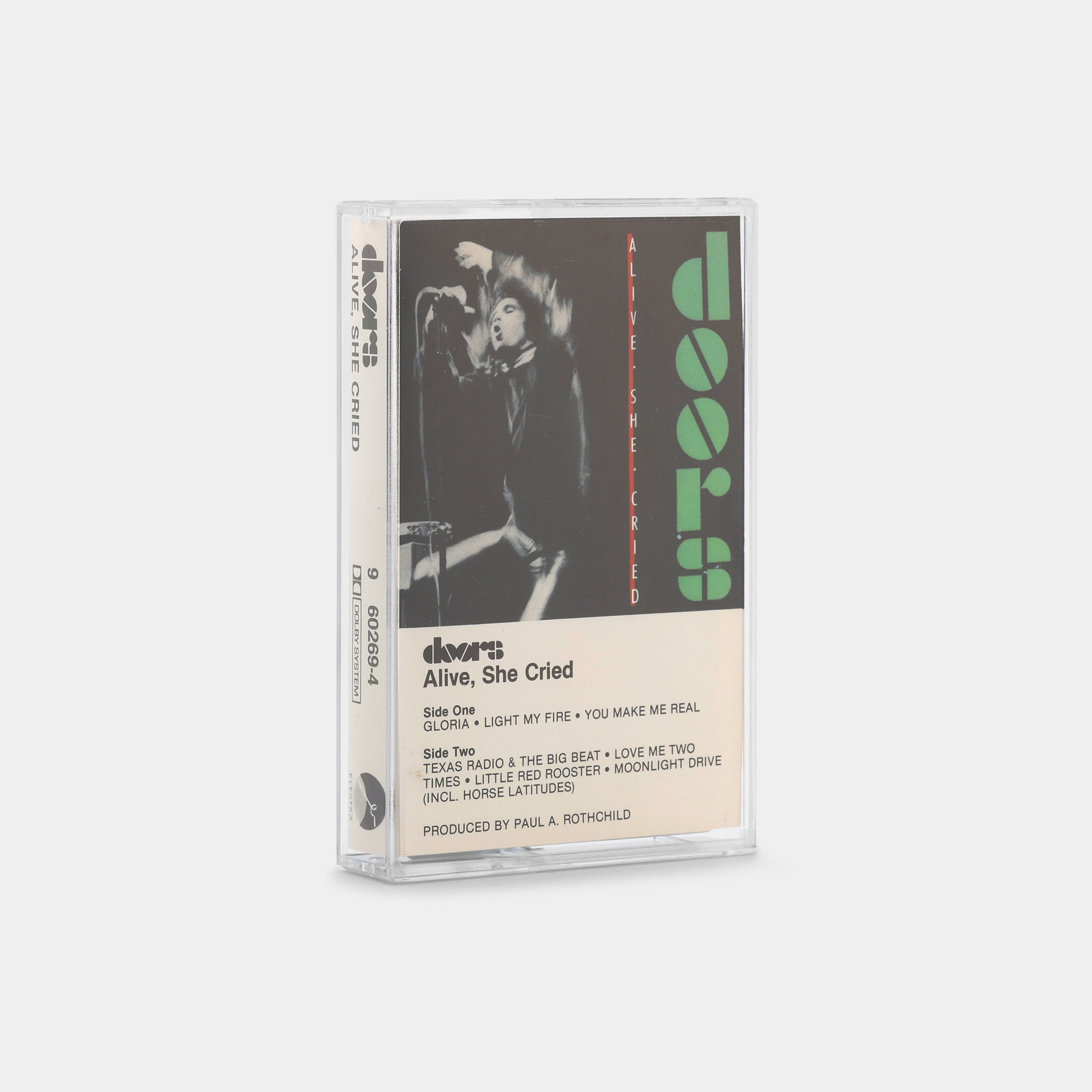 The Doors - Alive, She Cried Cassette Tape