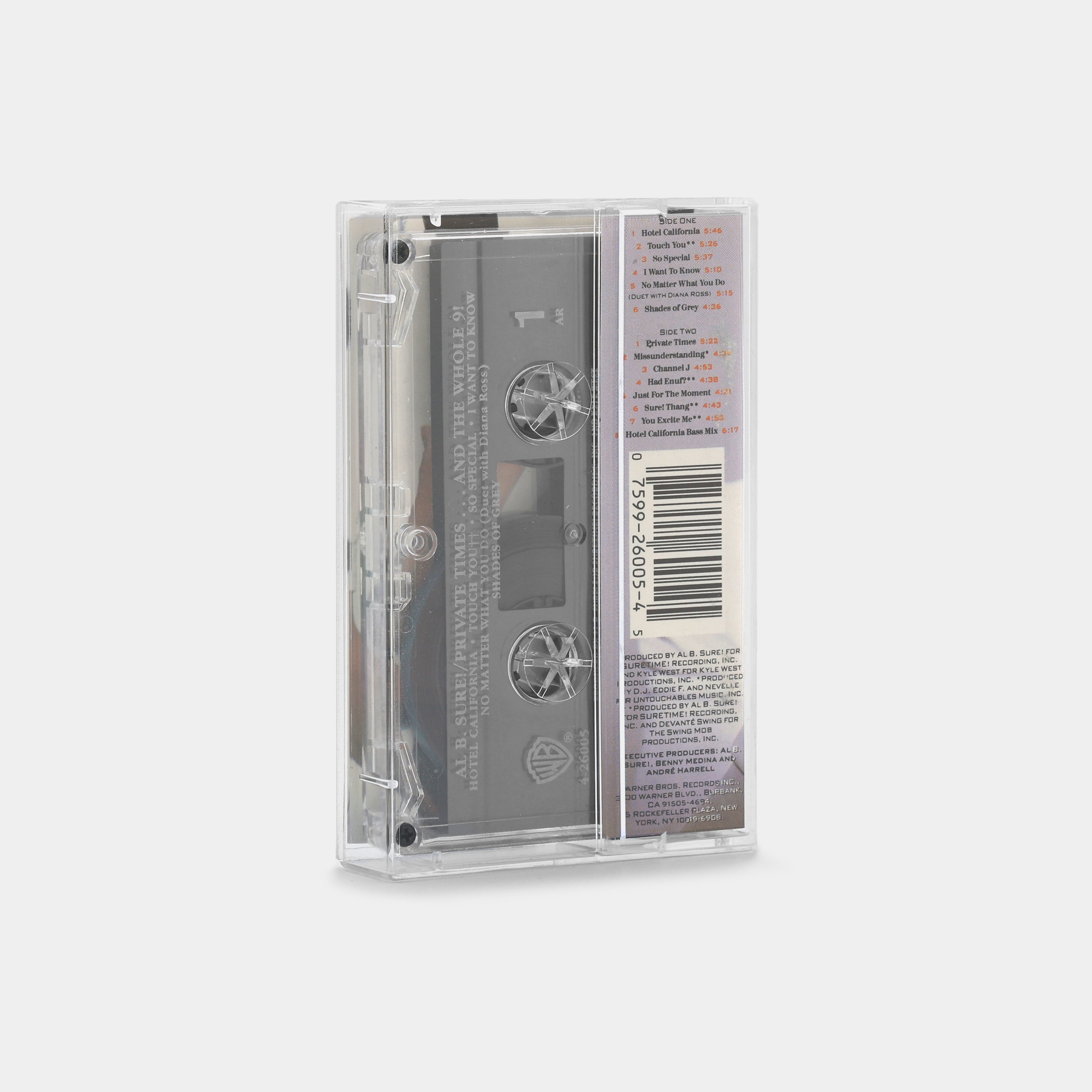 Al B. Sure! - Private Times...And The Whole 9! Cassette Tape