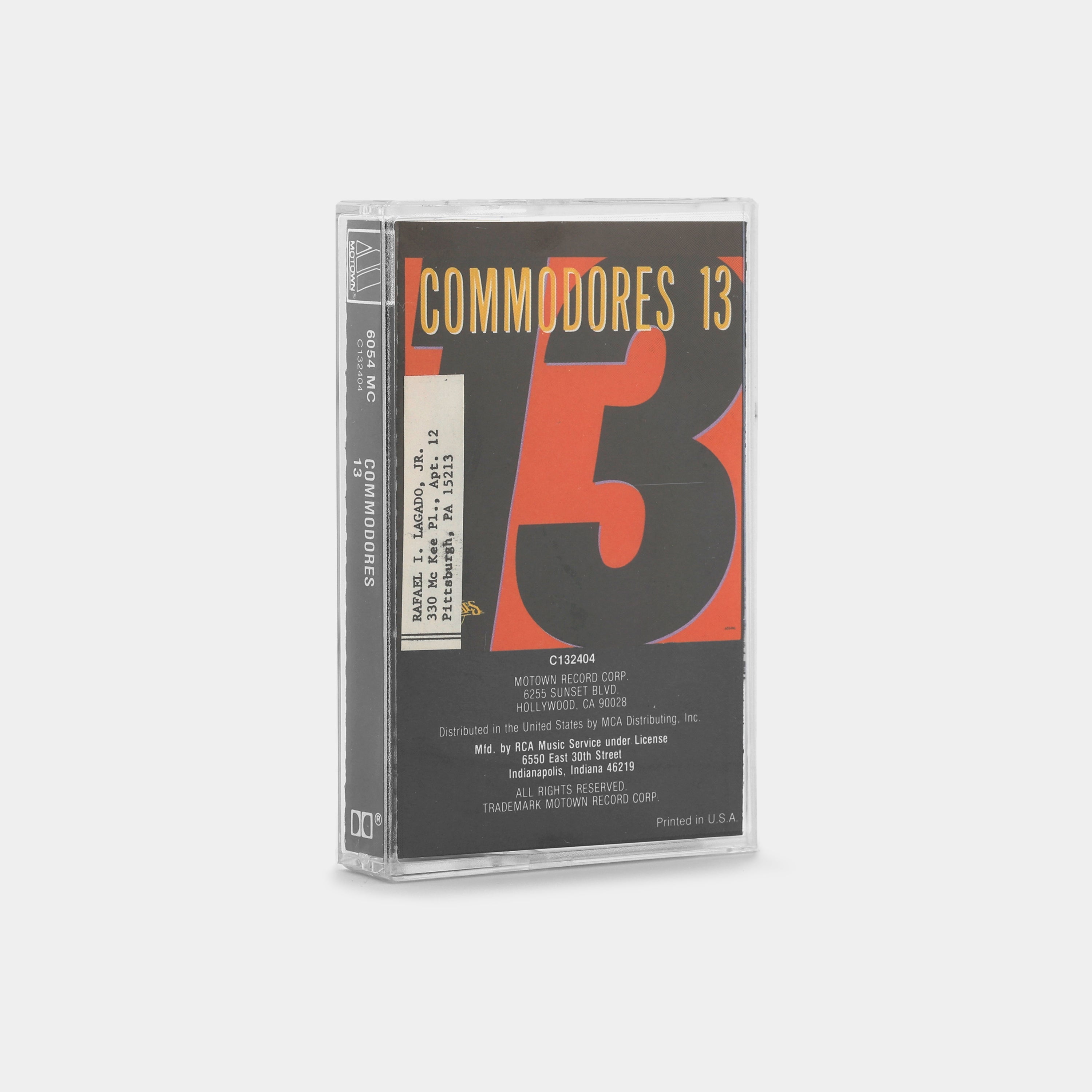 Commodores - 13 Cassette Tape