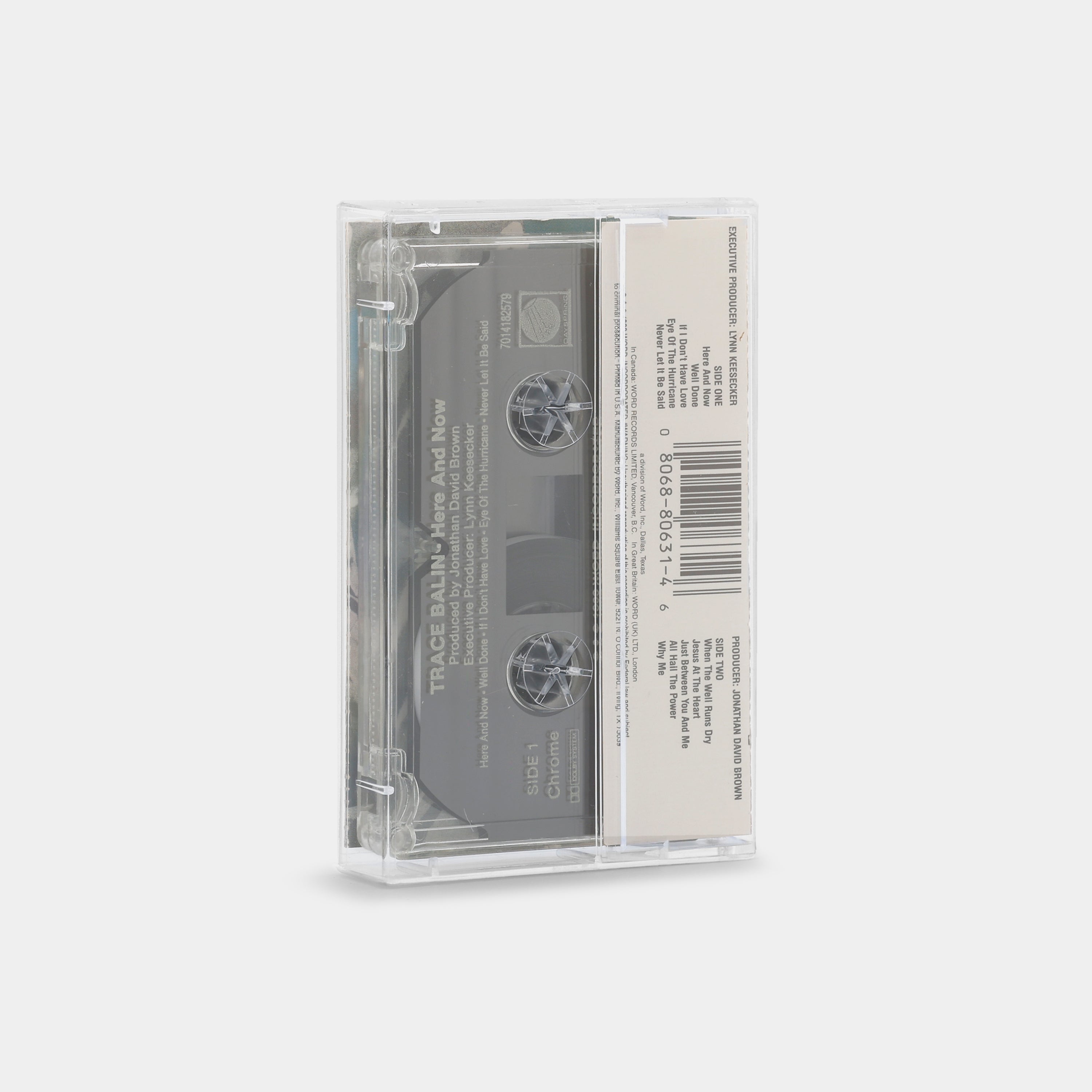 Trace Balin - Here And Now Cassette Tape