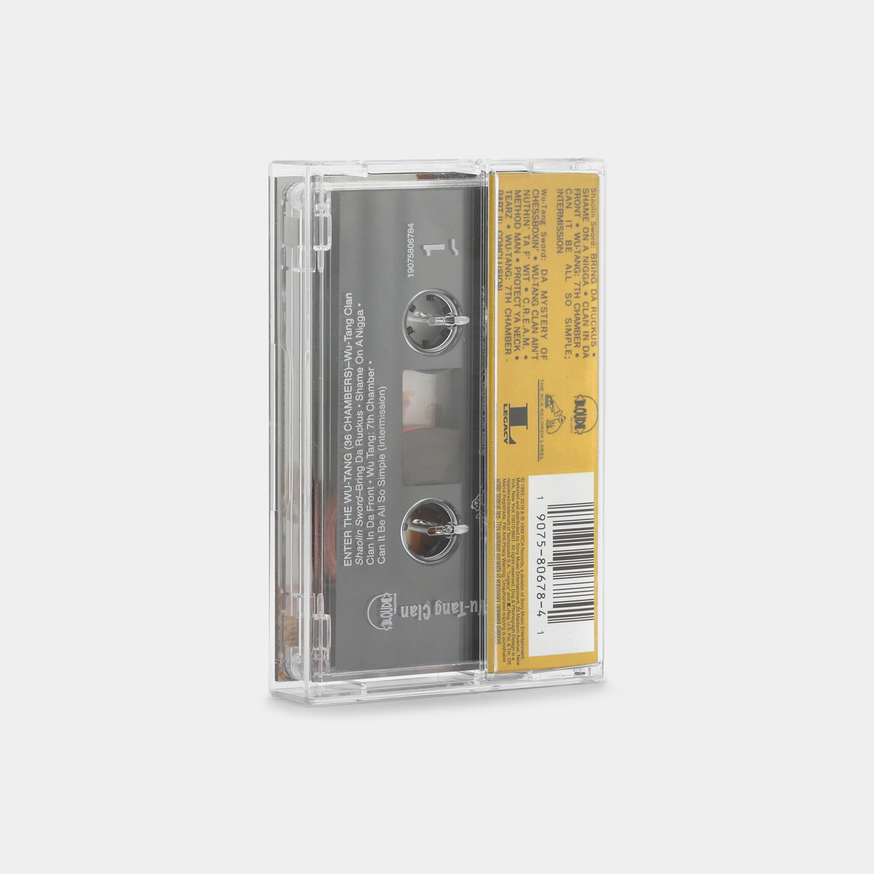 Wu-Tang Clan - Enter The Wu-Tang (36 Chambers) Cassette Tape