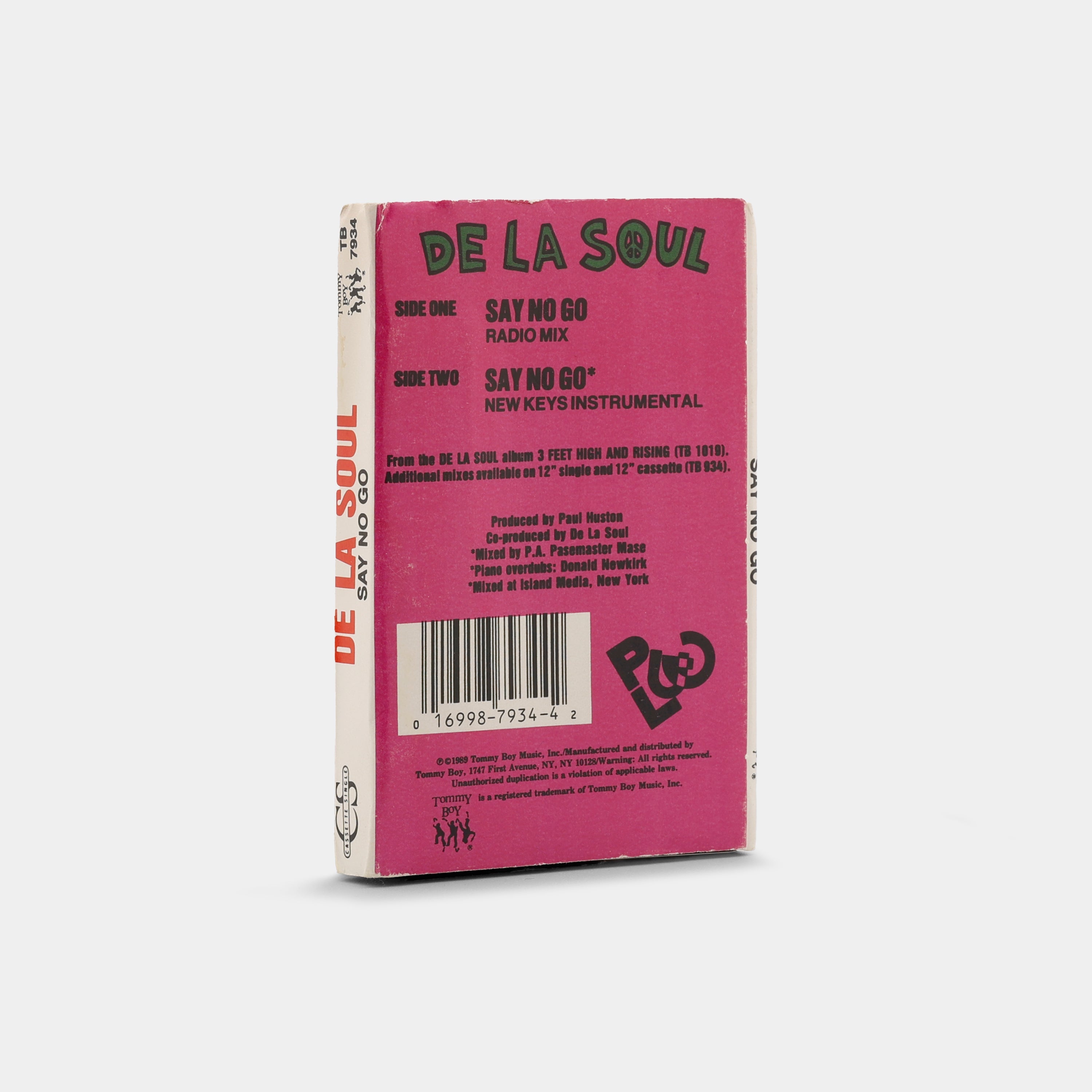 De La Soul - Say No Go Cassette Tape
