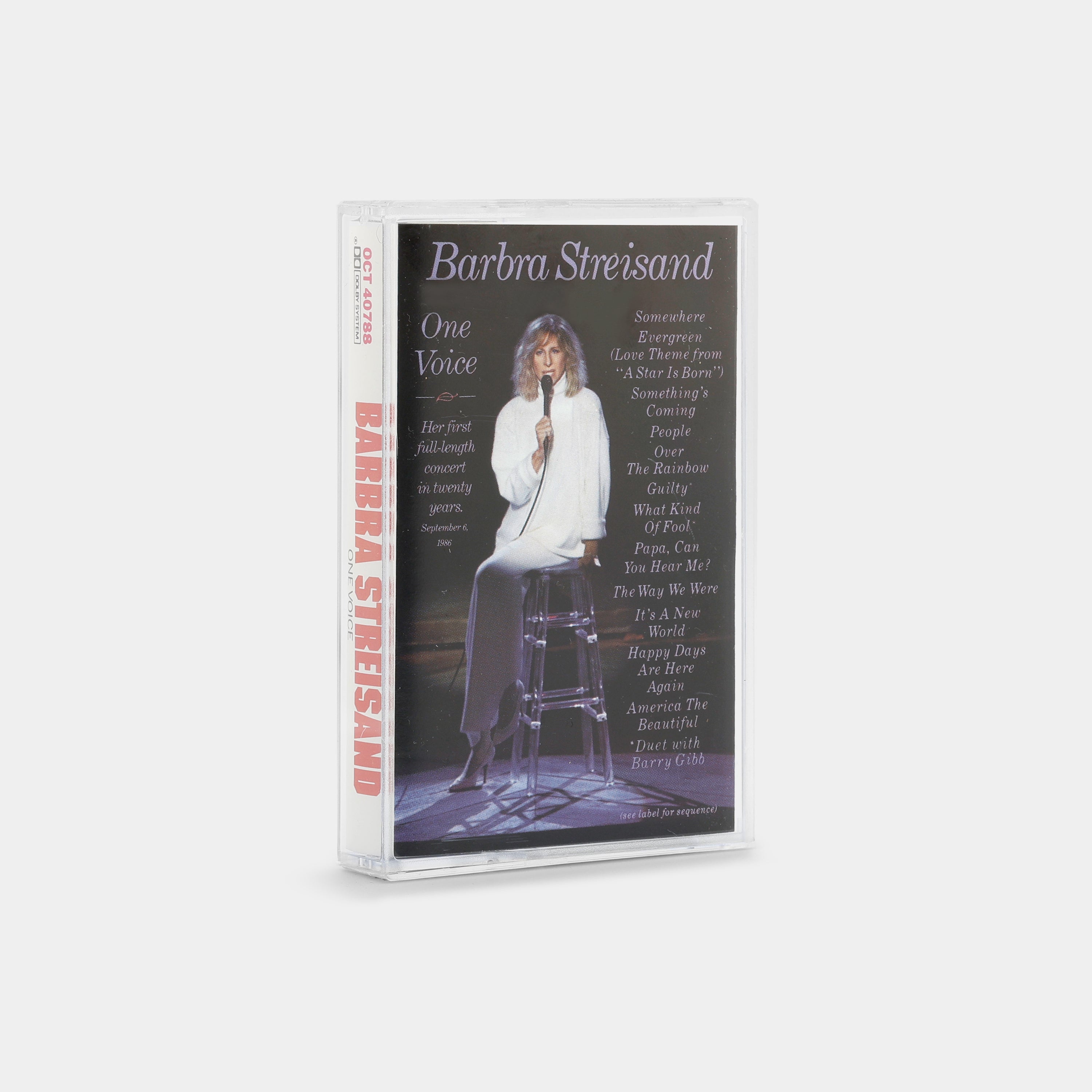 Barbra Streisand - One Voice Cassette Tape