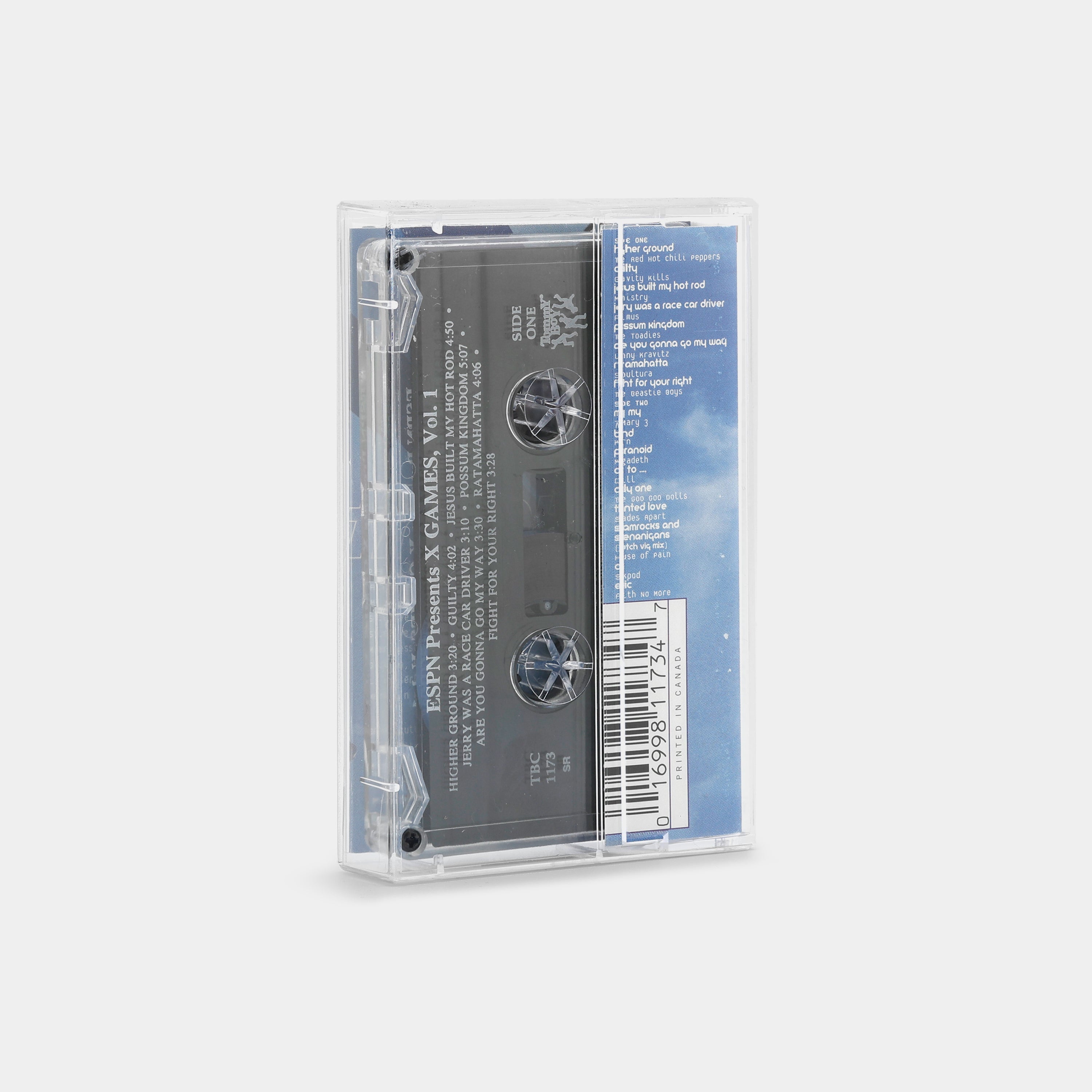 ESPN Presents X Games Volume One Music From The Edge Cassette Tape