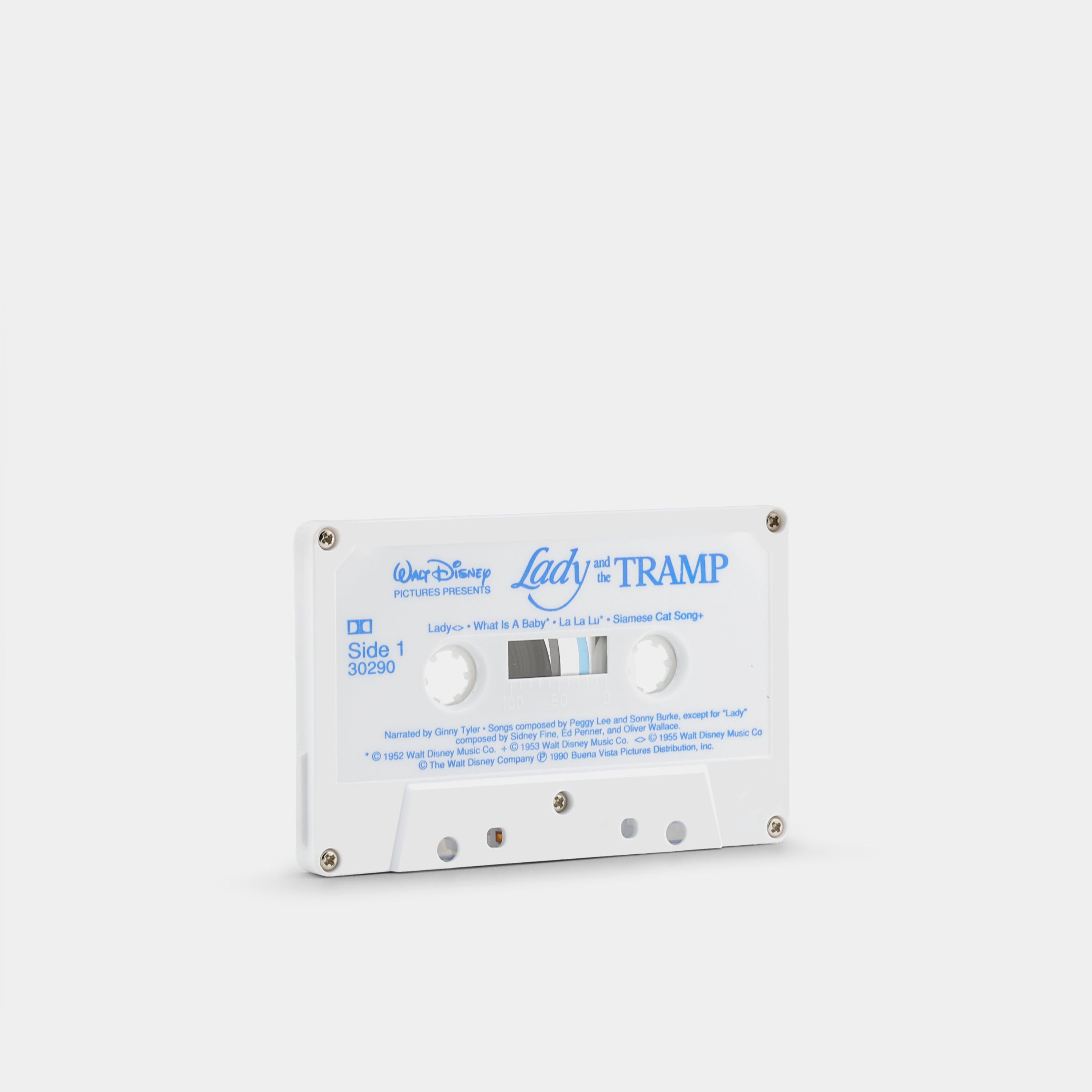 Walt Disney's Lady And The Tramp Cassette Tape