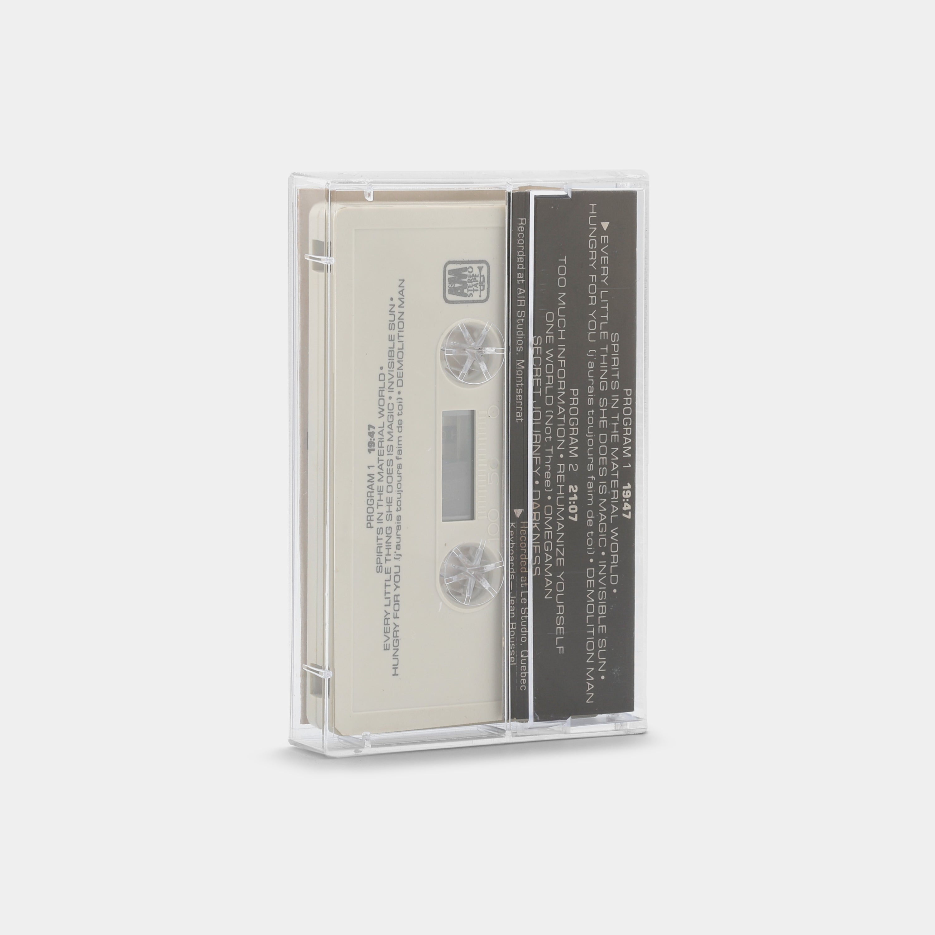 The Police - Ghost In The Machine Cassette Tape