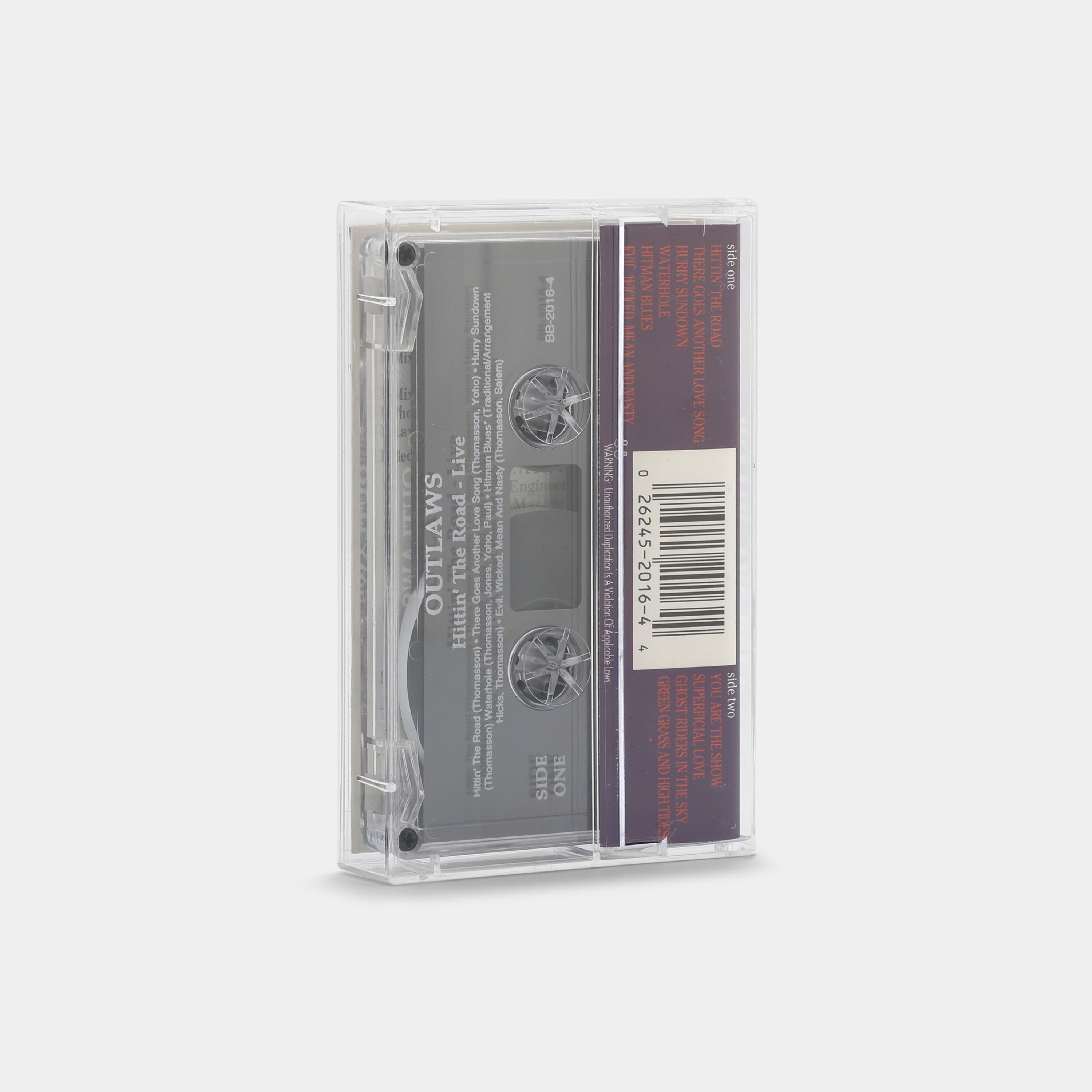 Outlaws - Hittin' The Road Live Cassette Tape
