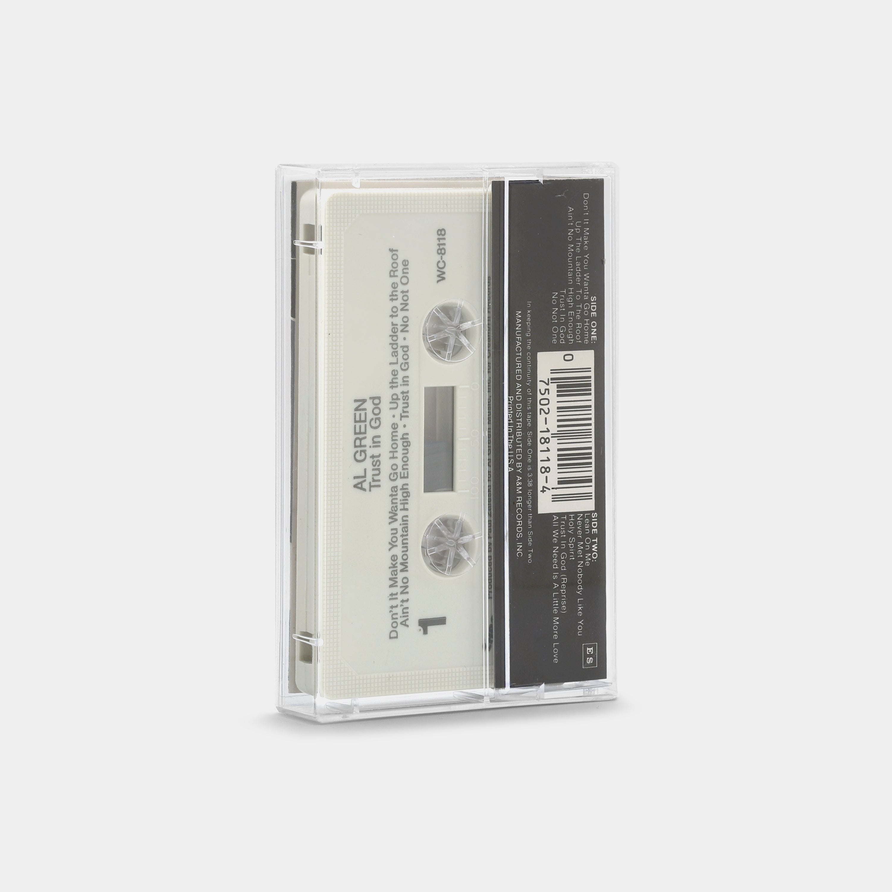 Al Green - Trust In God Cassette Tape