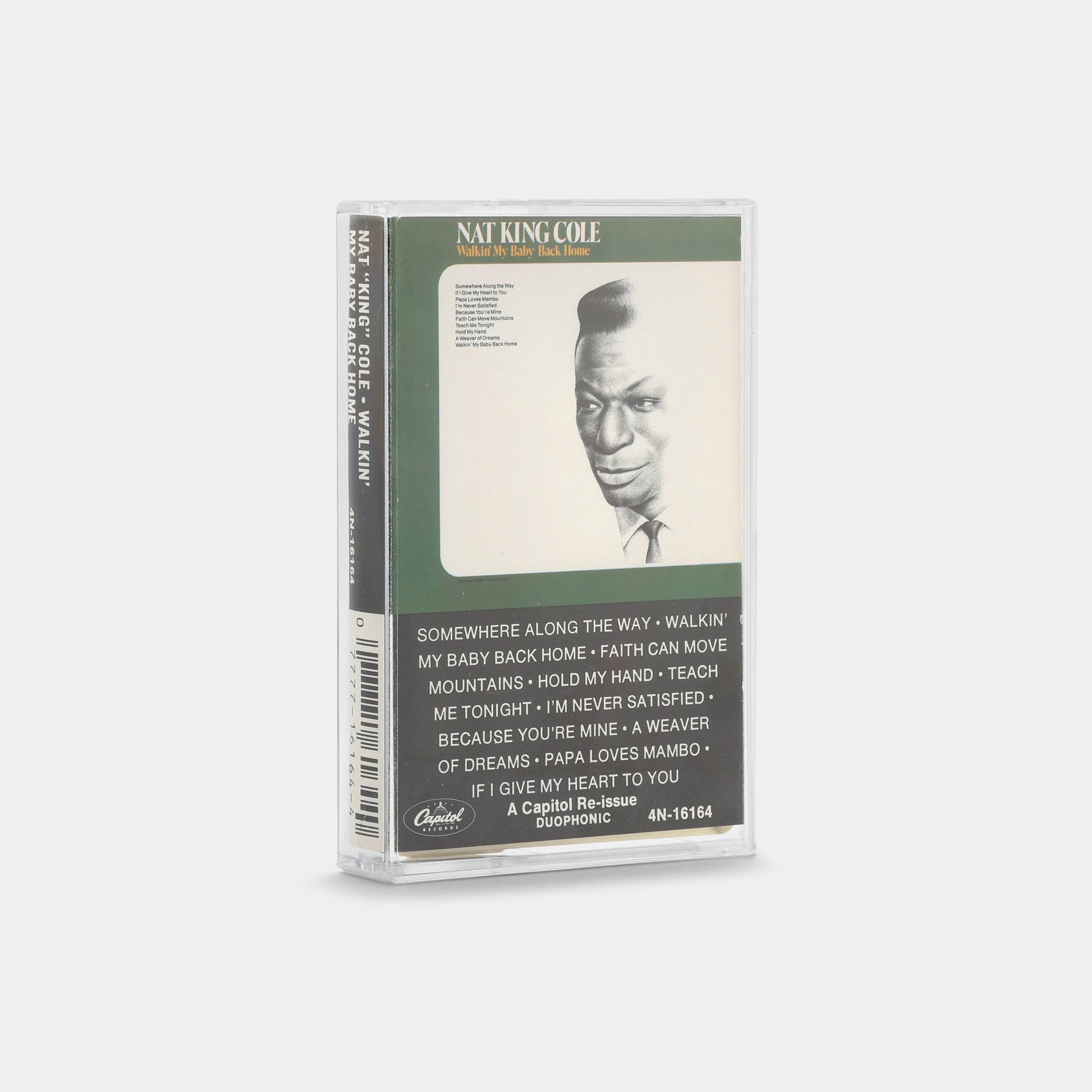 Nat King Cole - Walkin' My Baby Back Home Cassette Tape