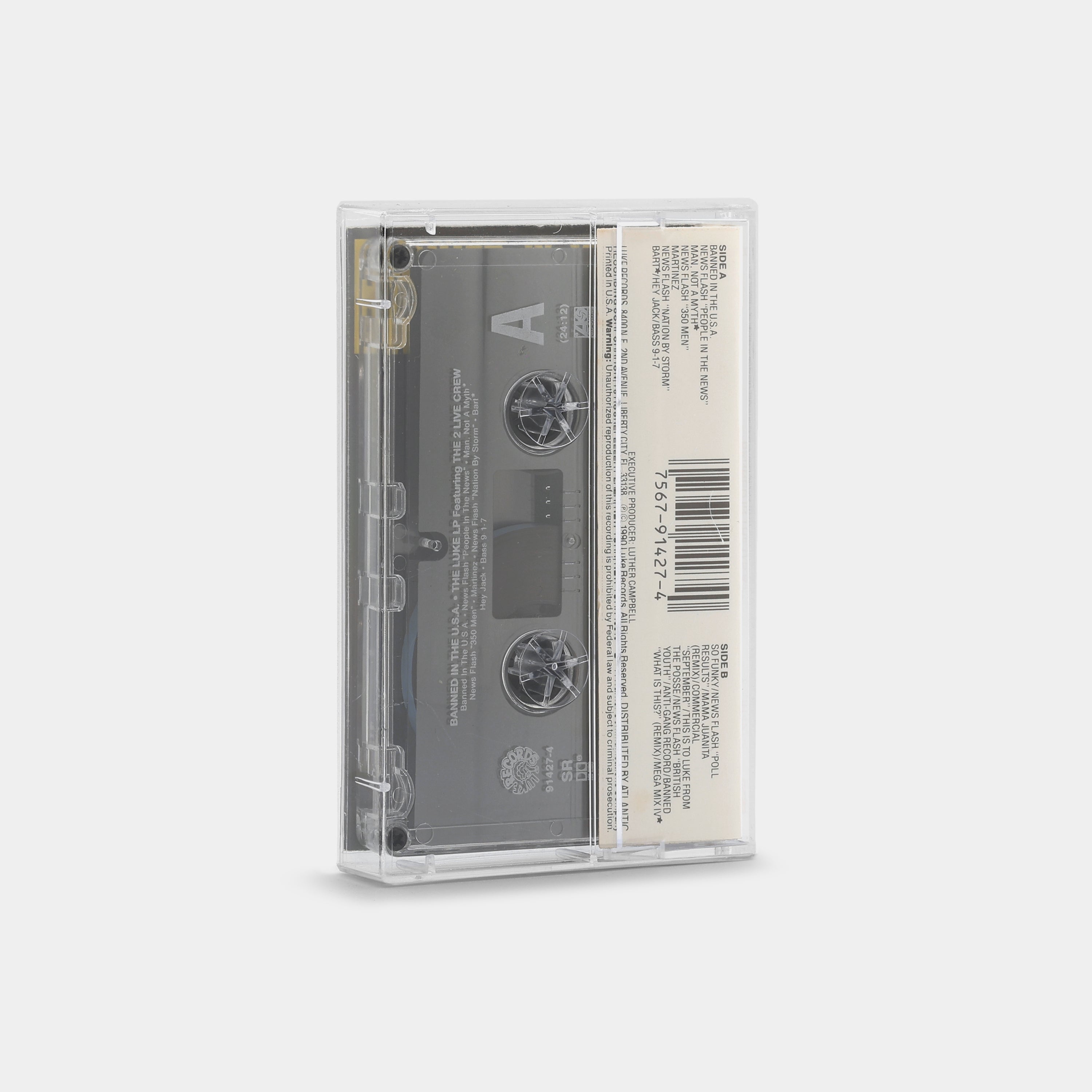 Luke Featuring The 2 Live Crew - Banned In The U.S.A. Cassette Tape