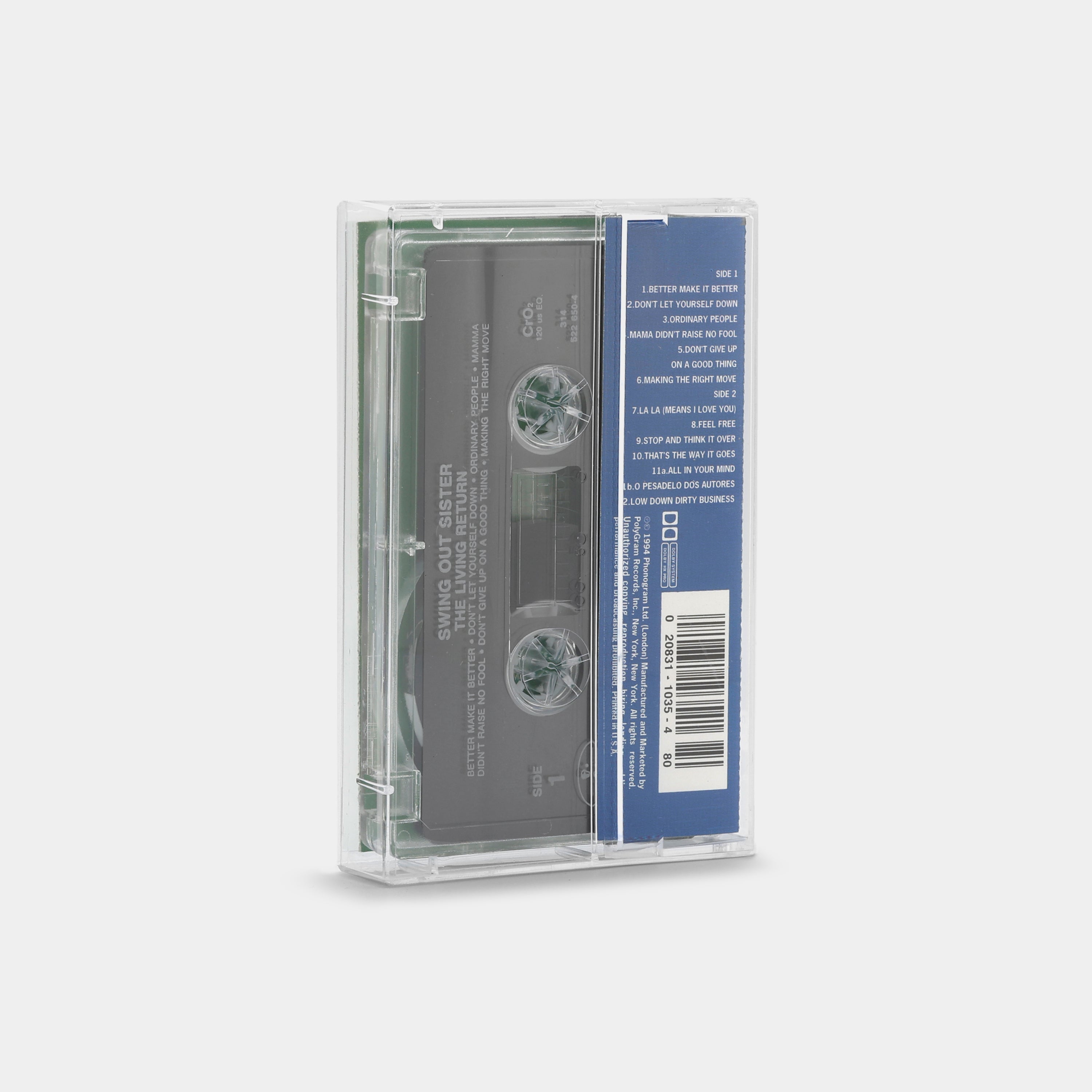 Swing Out Sister - The Living Return Cassette Tape