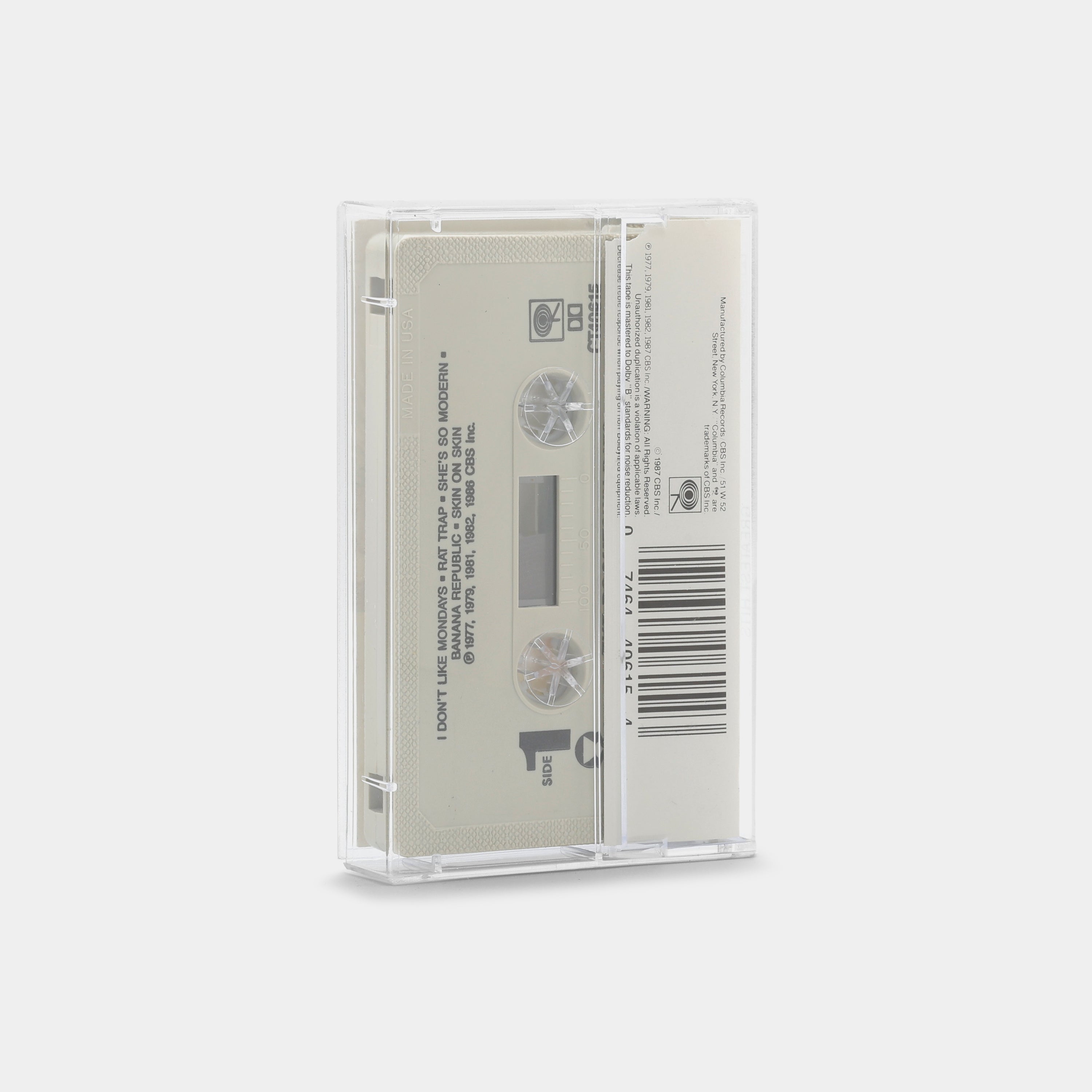 The Boomtown Rats - Greatest Hits Cassette Tape