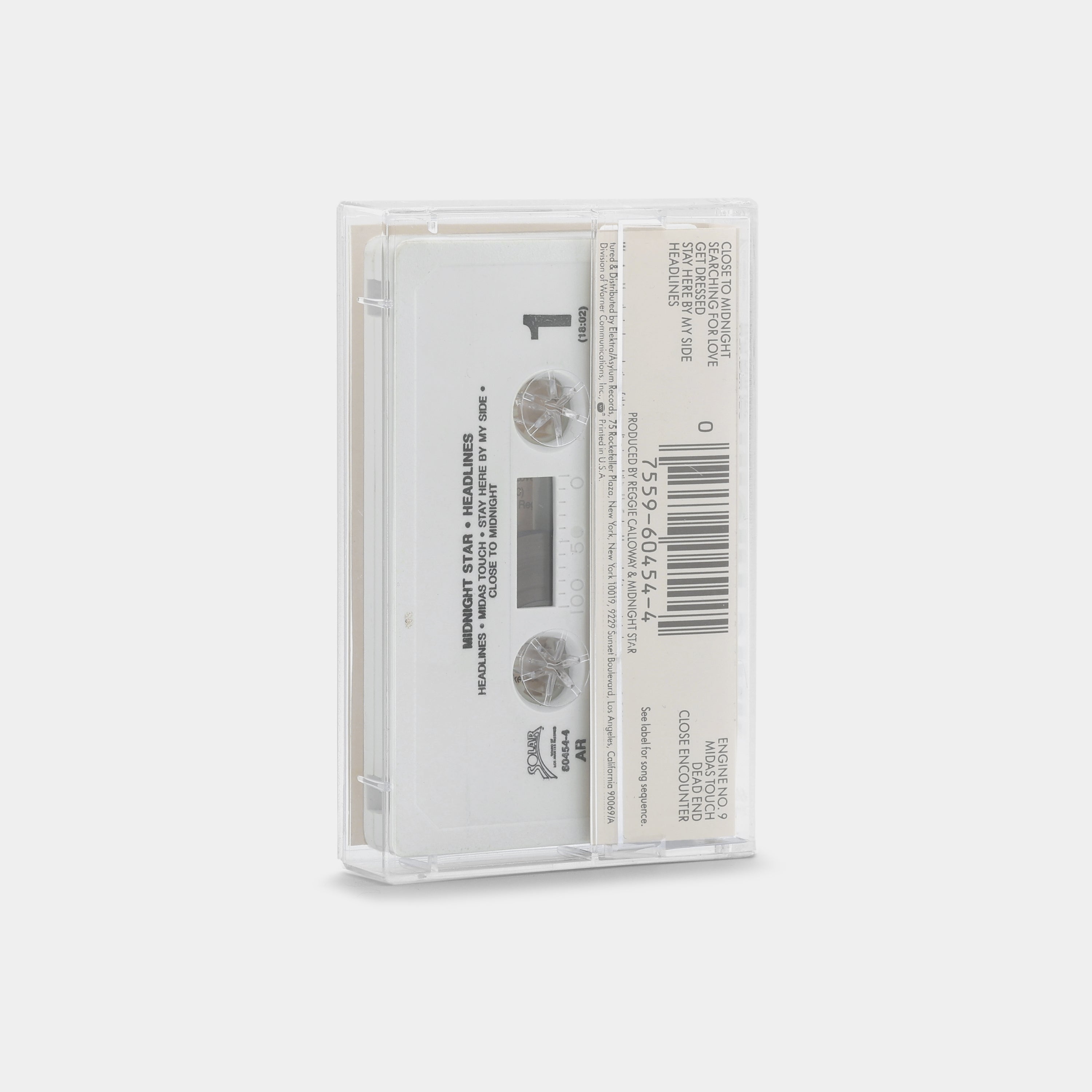 Midnight Star - Headlines Cassette Tape