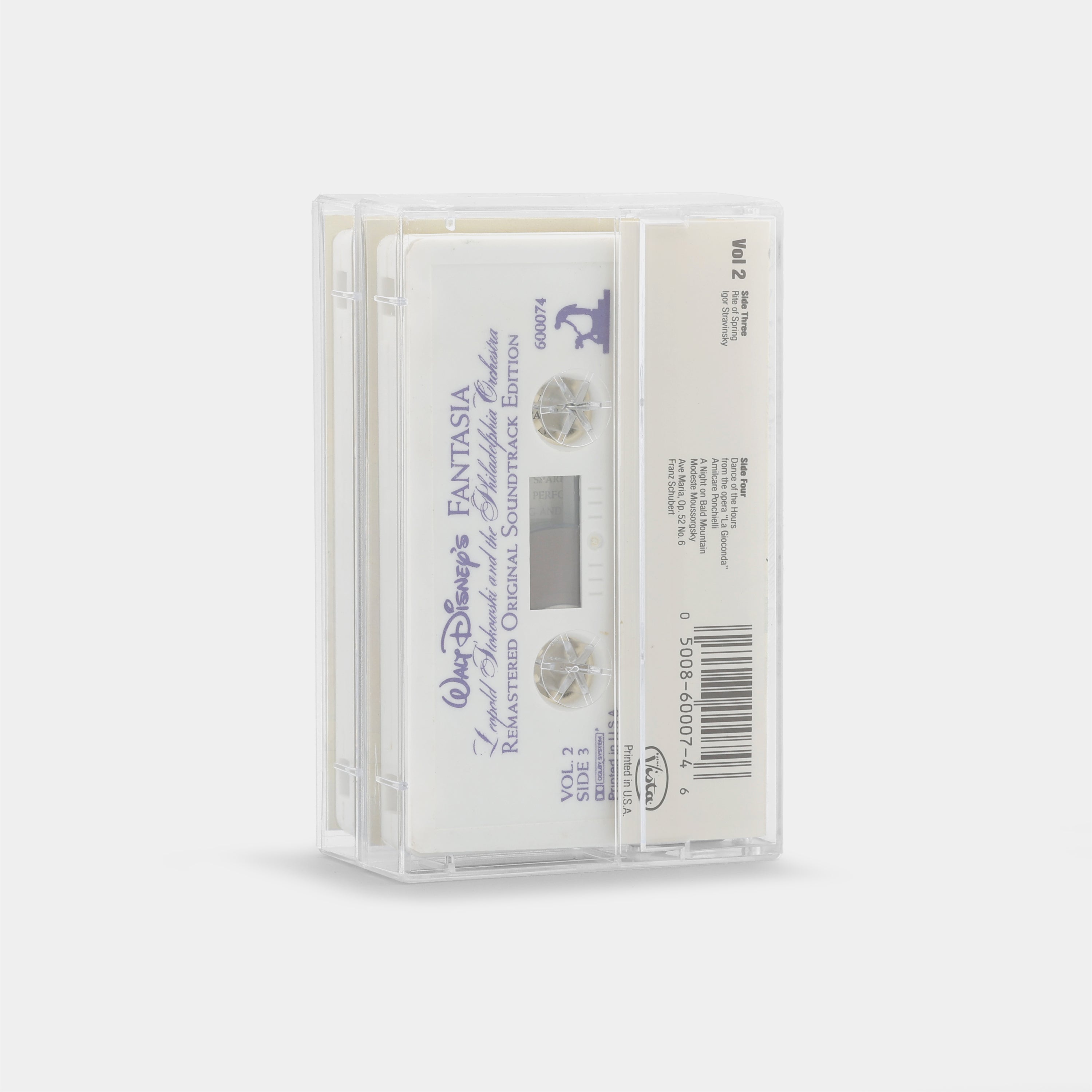 Walt Disney's Fantasia (Remastered Original) Soundtrack Cassette Tape Set