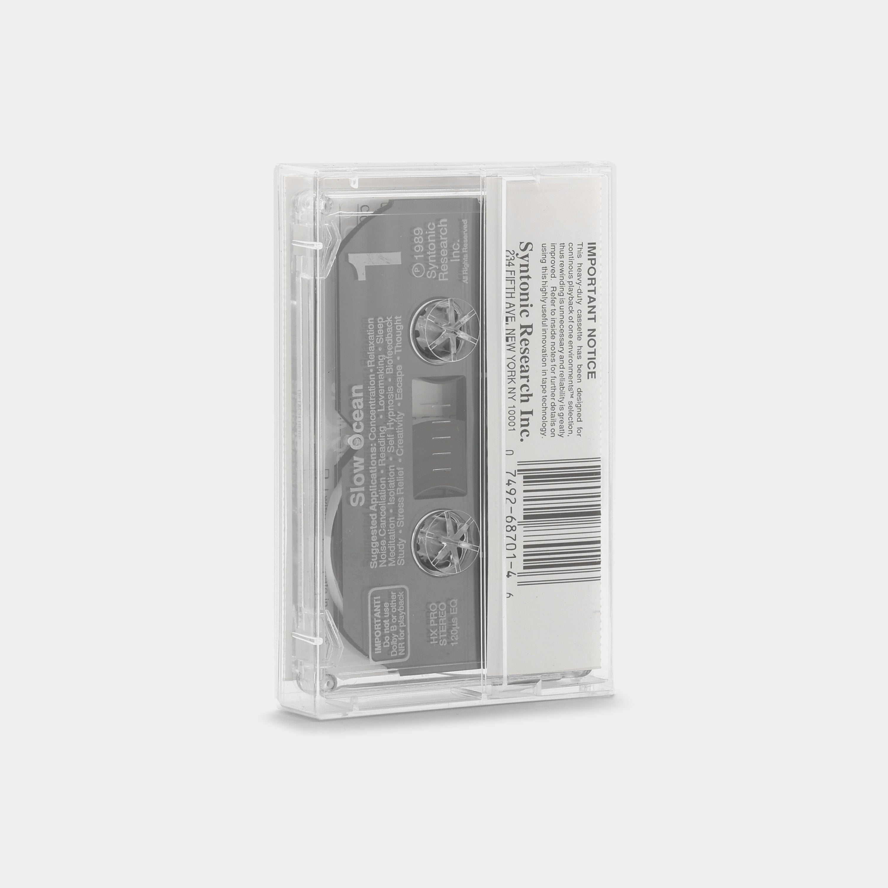 Environments 1 The Music Of The Future Isn't Music The Healing Magic Of Psychoacoustic Sound Cassette Tape
