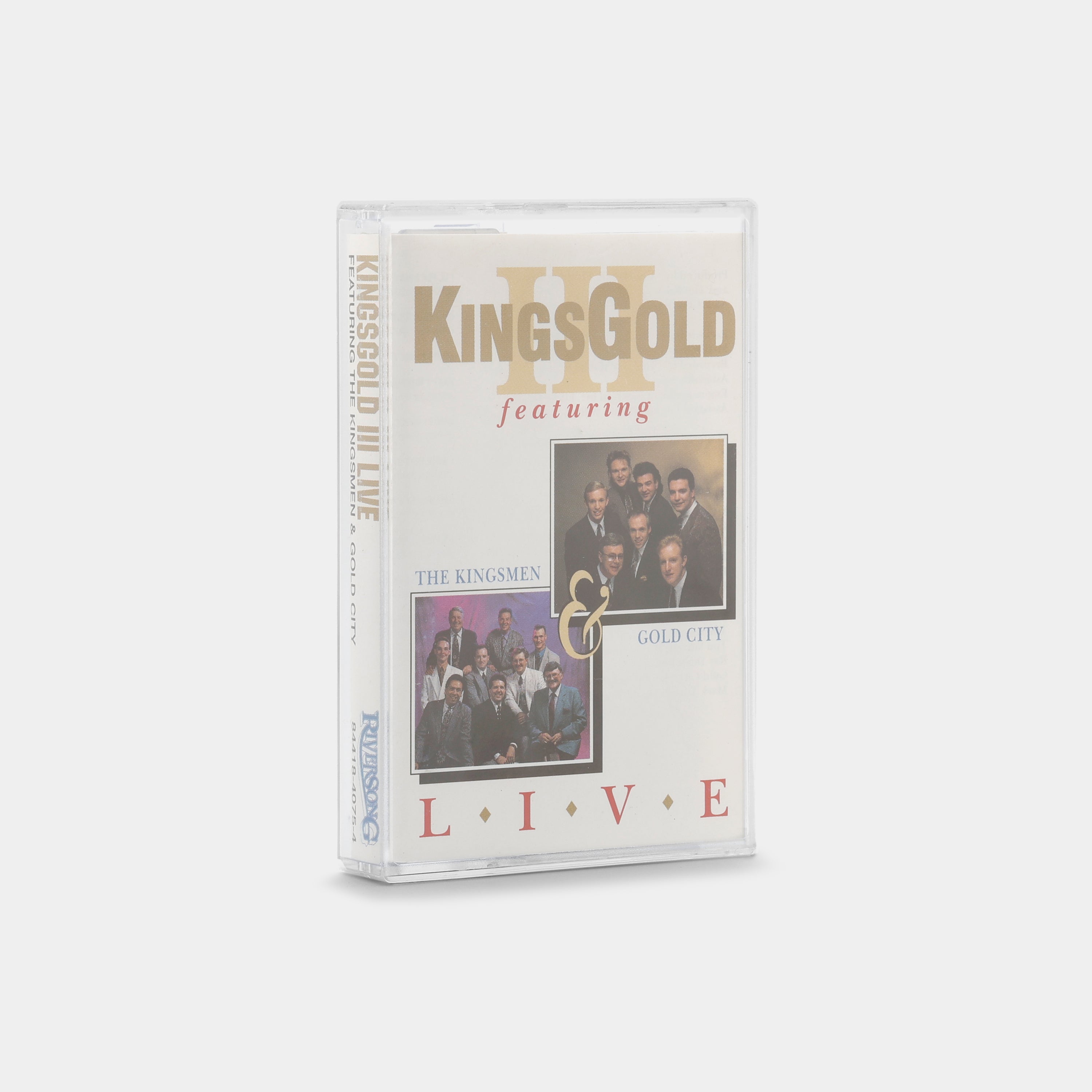 Kingsmen / Gold City - Kingsgold III Live Cassette Tape