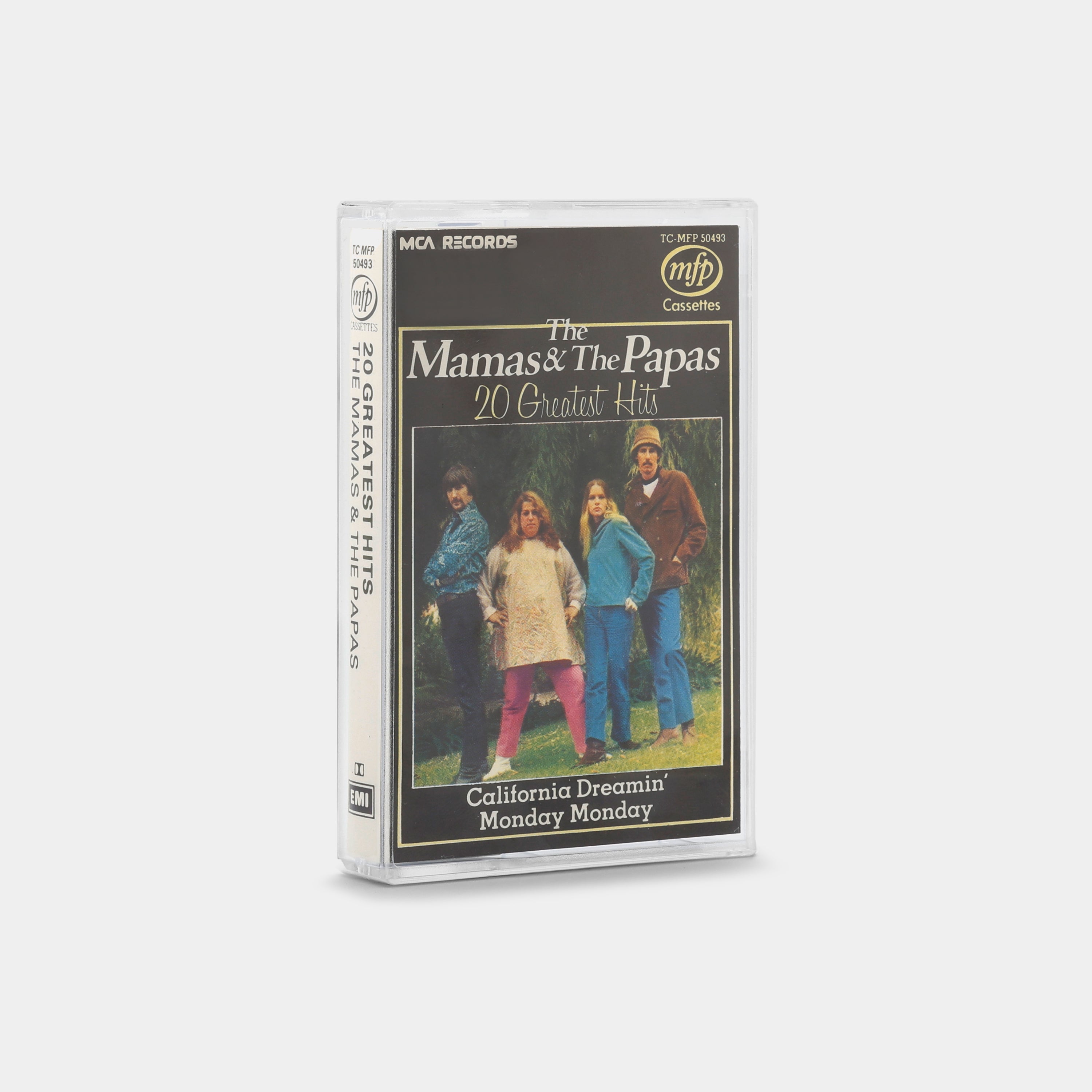 The Mamas & The Papas - The Best Of The Mamas And The Papas 20 Greatest Hits Cassette Tape
