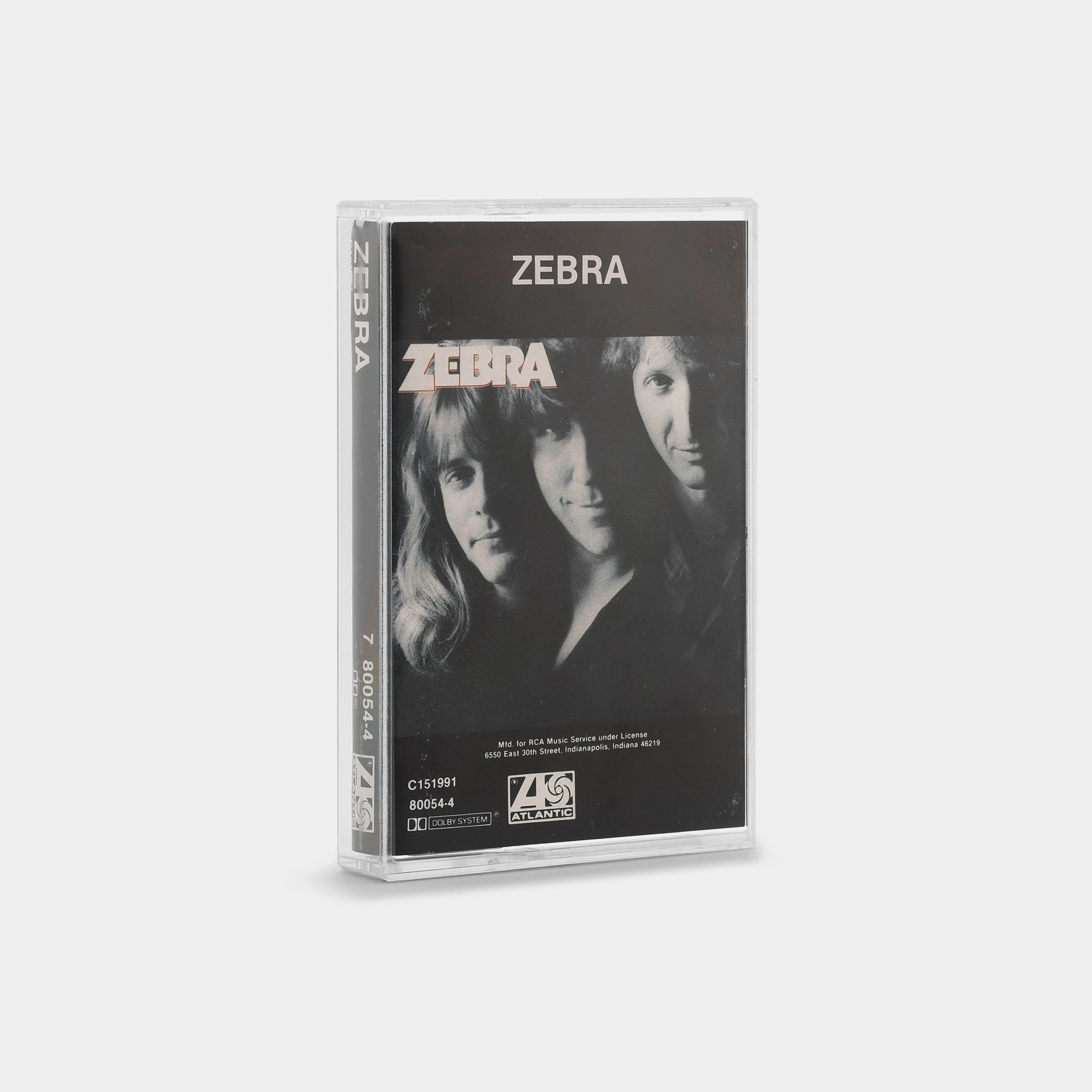 Zebra - Zebra Cassette Tape