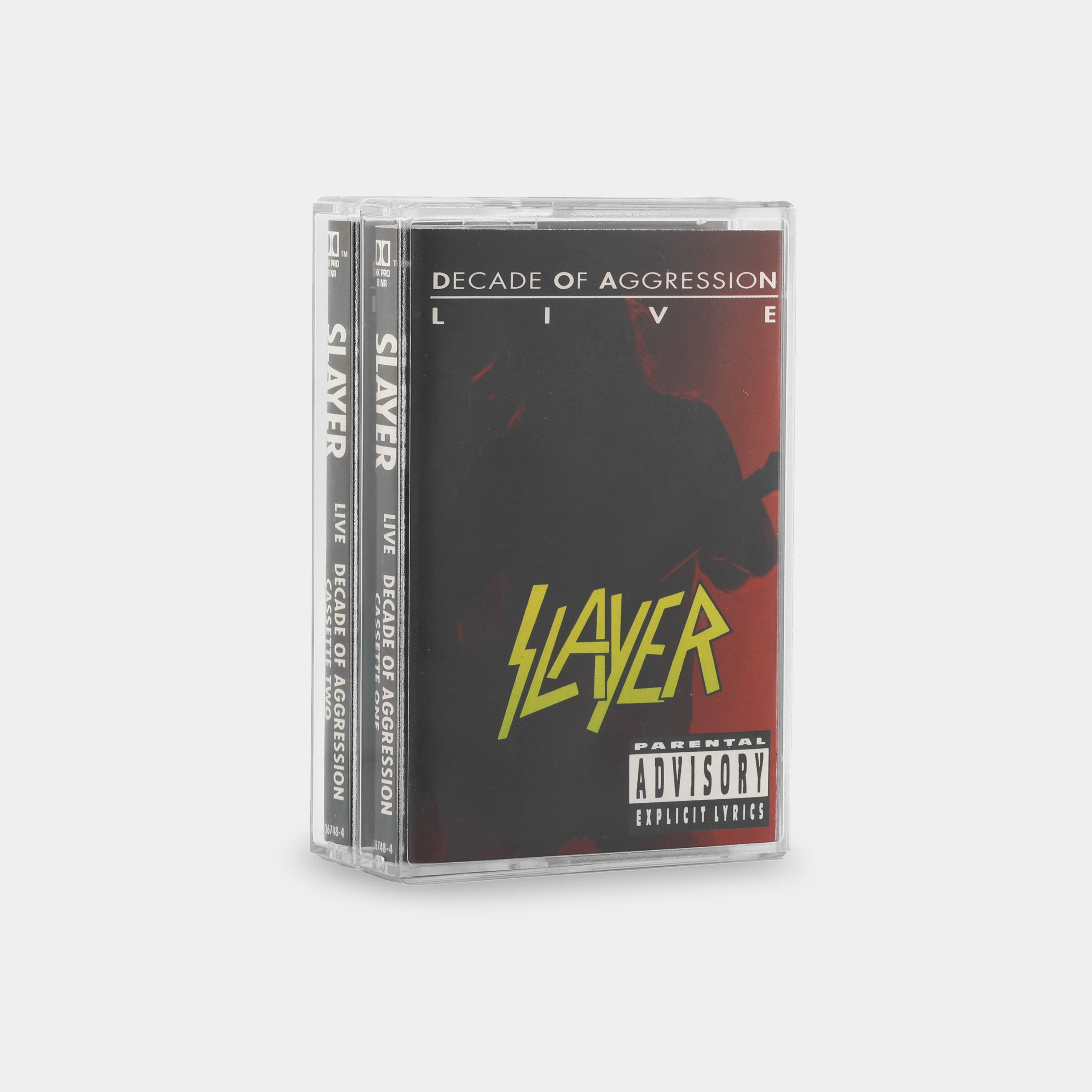 Slayer - Decade Of Aggression Live Cassette Tape Set
