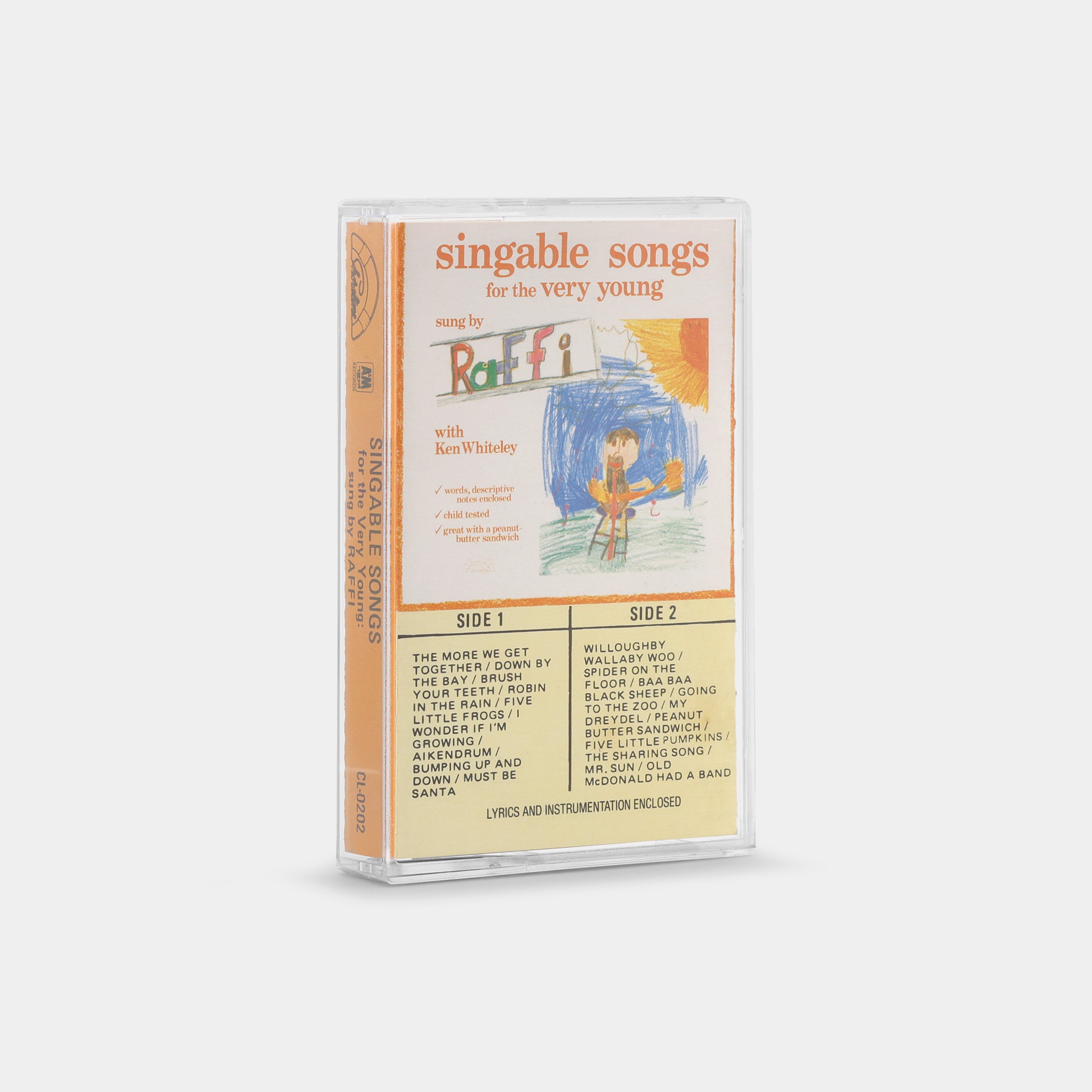 Raffi - Singable Songs For The Very Young Cassette Tape