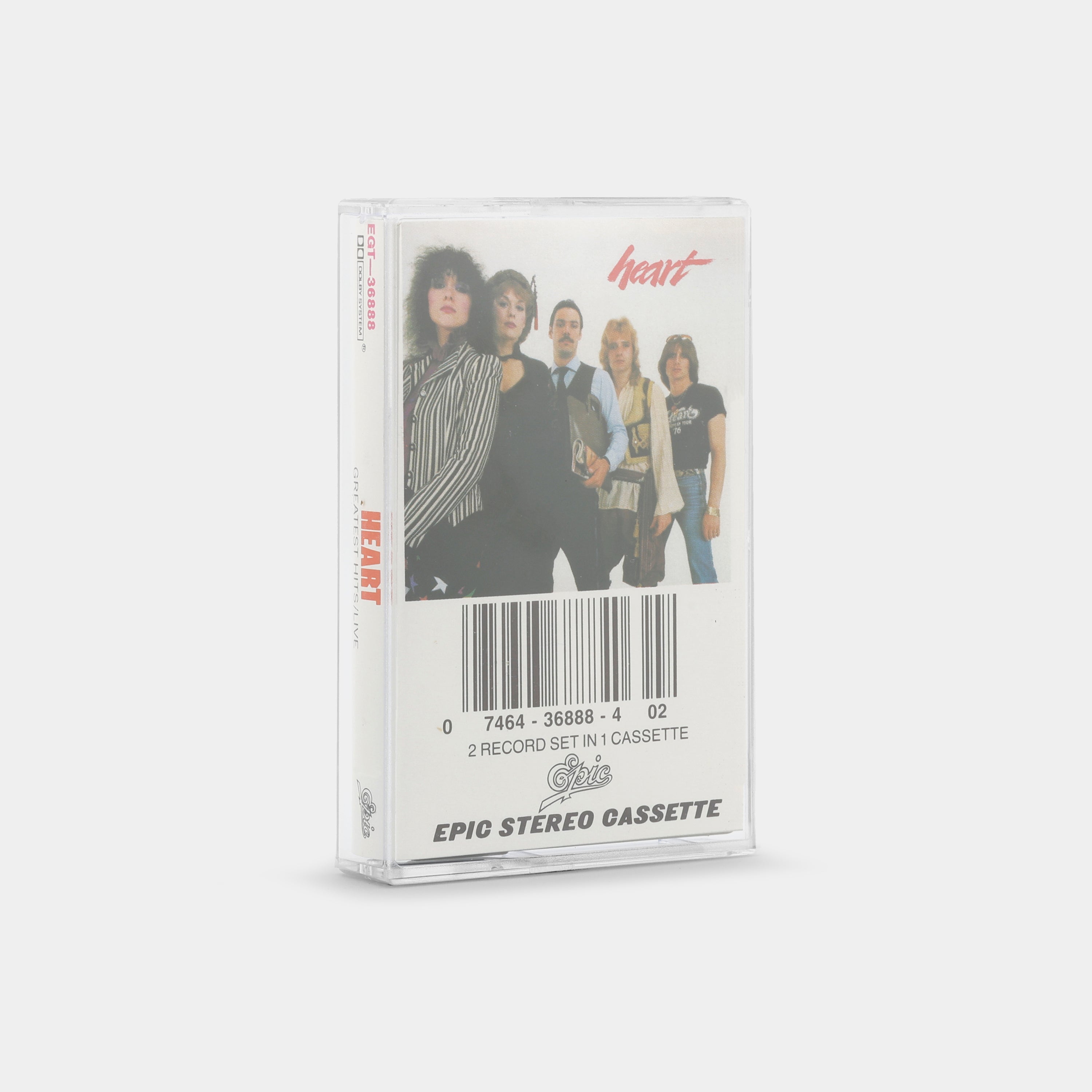 Heart - Greatest Hits Live Cassette Tape