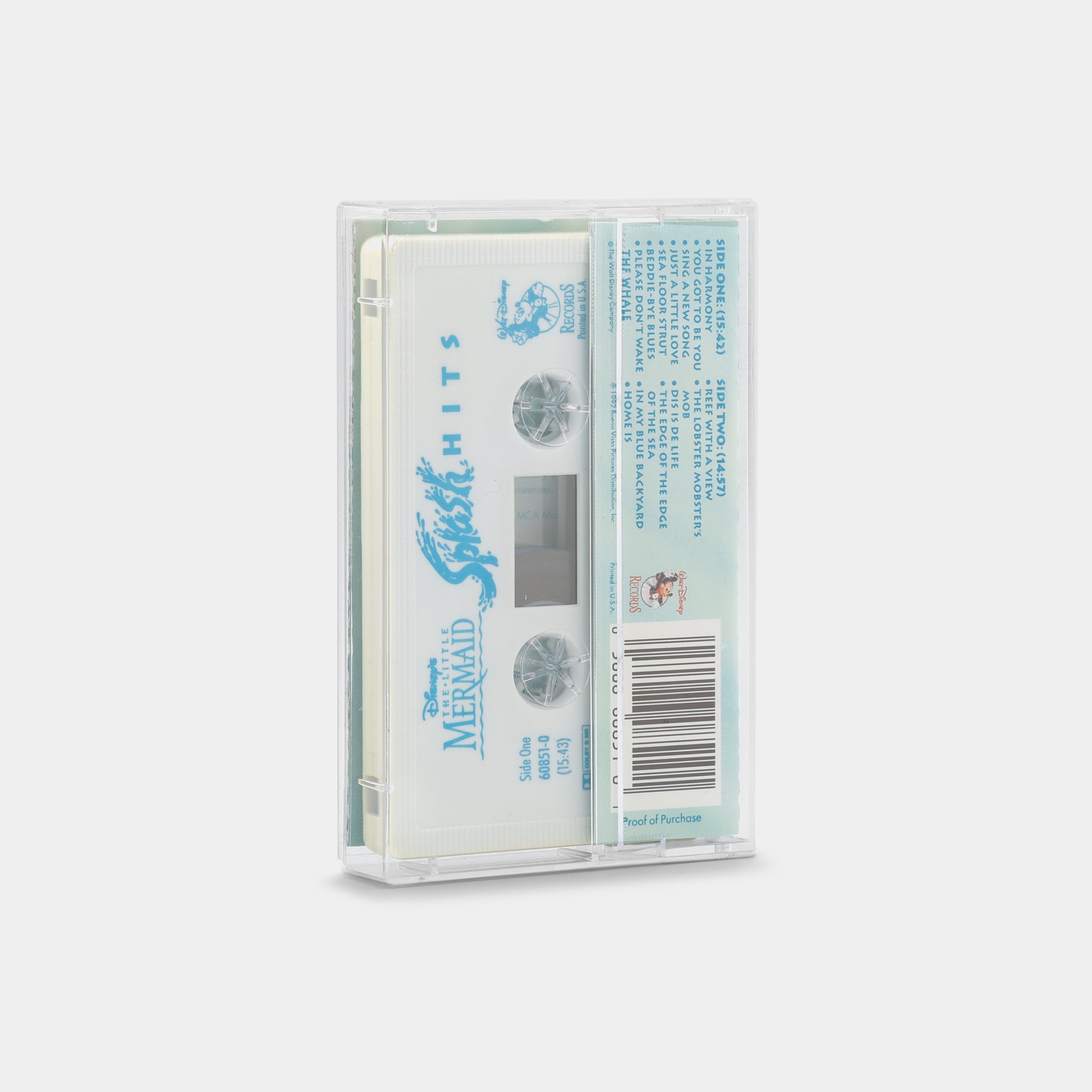 The Little Mermaid Splash Hits Cassette Tape