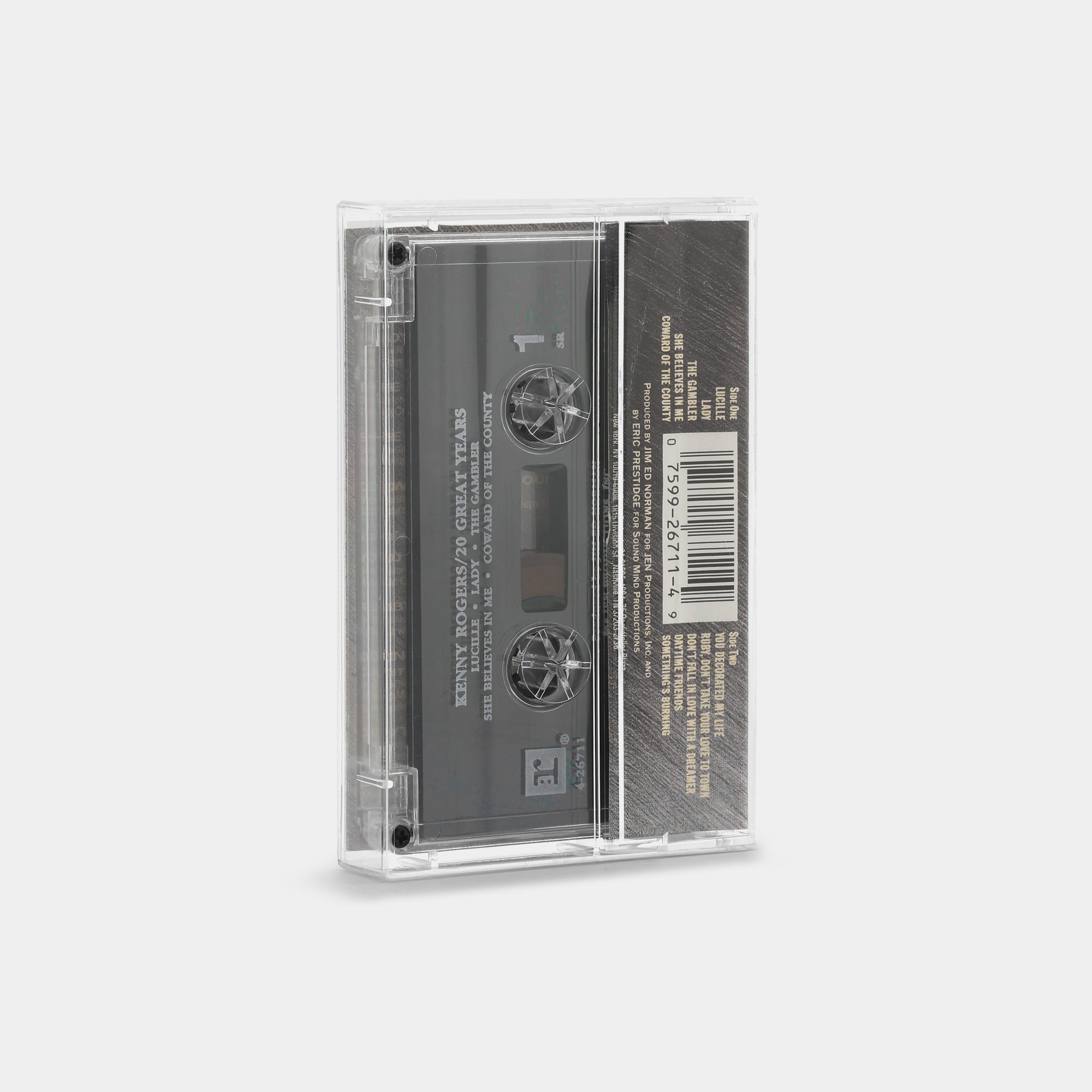 Kenny Rogers - 20 Great Years Cassette Tape