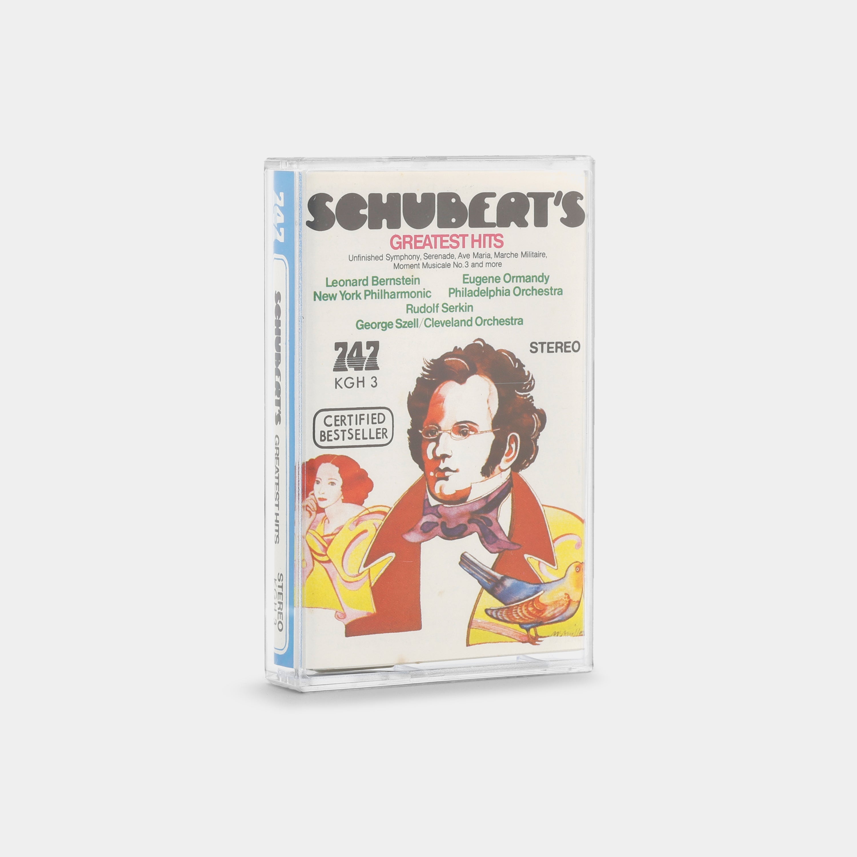 Schubert - Schubert's Greatest Hits Cassette Tape
