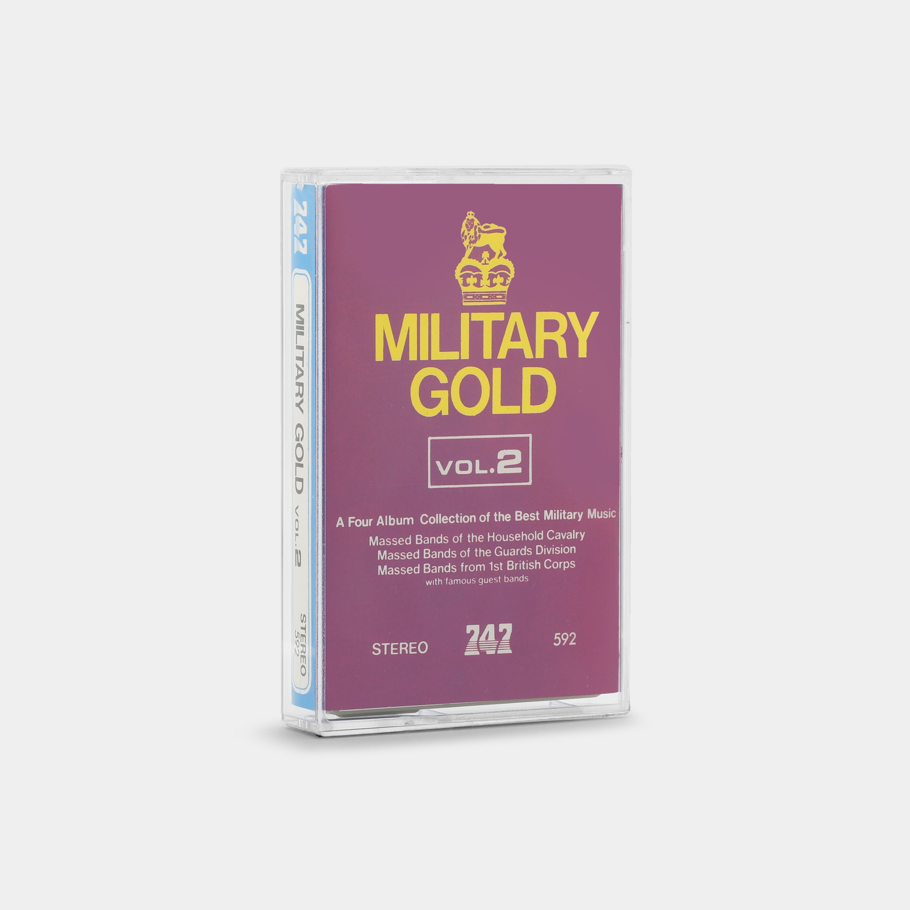 Massed Bands Of The Household Cavalry, Massed Bands Of The Guard Division, Massed Bands From 1st British Corps - Military Gold (Vol. 4) Cassette Tape