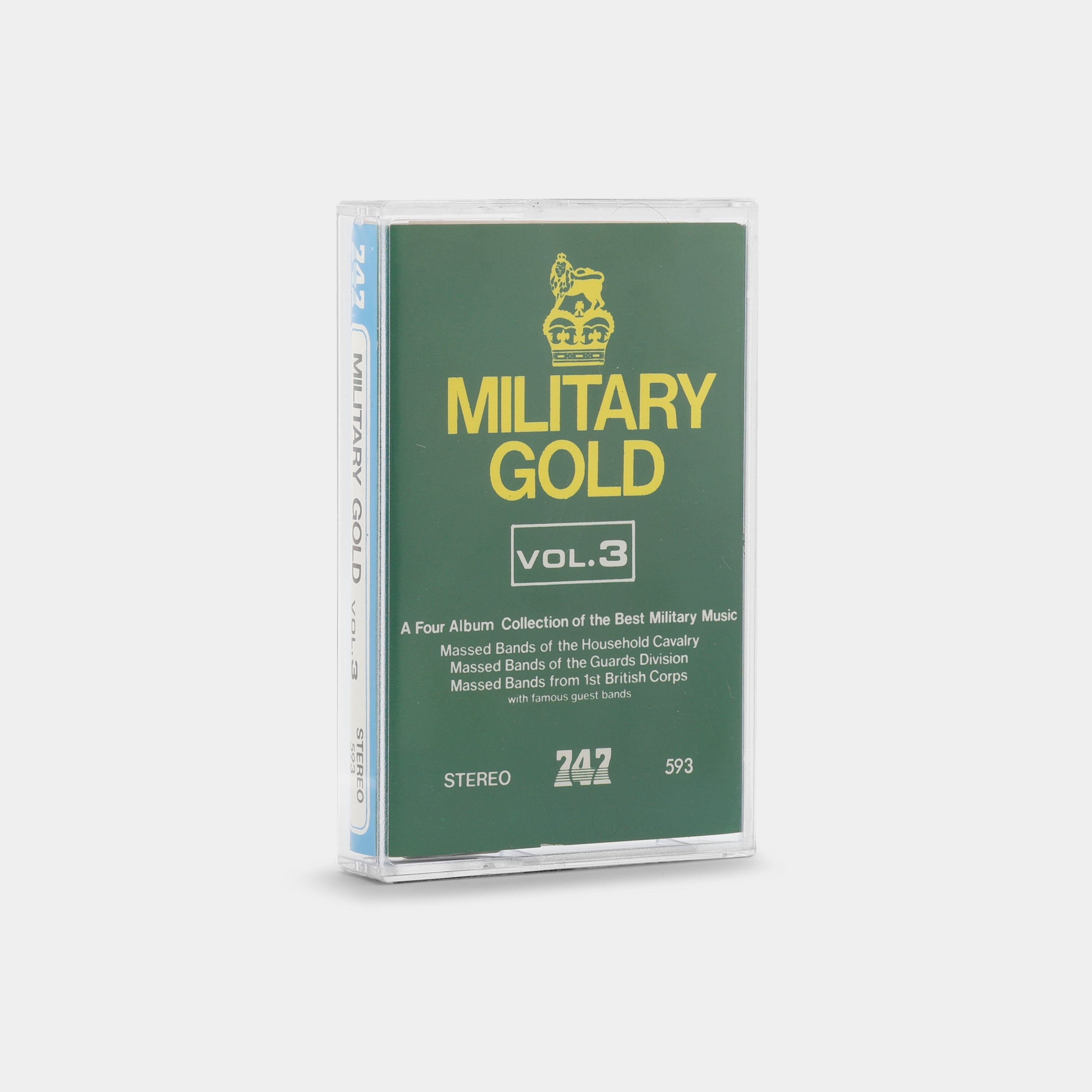 Massed Bands Of The Household Cavalry, Massed Bands Of The Guard Division, Massed Bands From 1st British Corps - Military Gold (Vol. 3) Cassette Tape