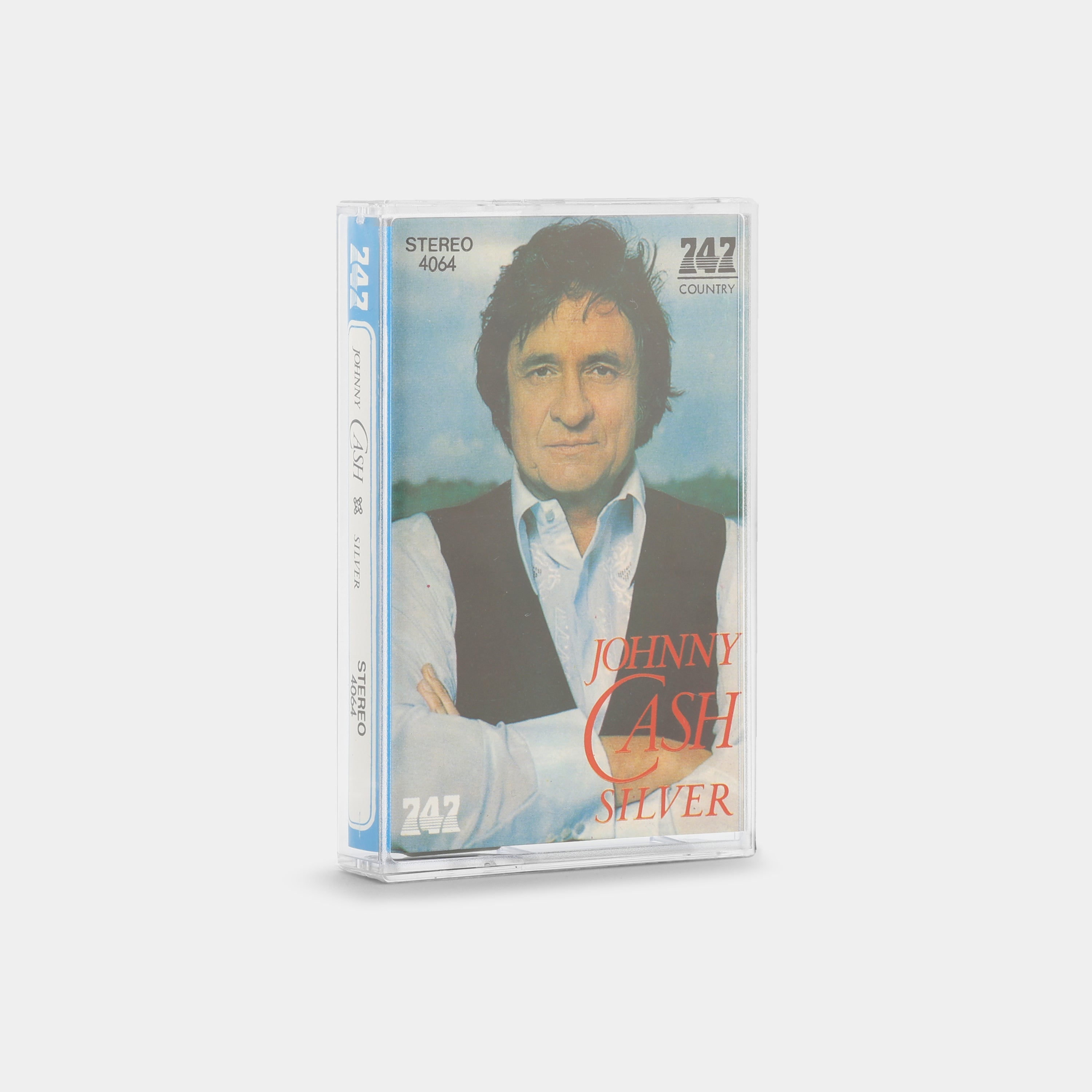 Johnny Cash - Silver Cassette Tape