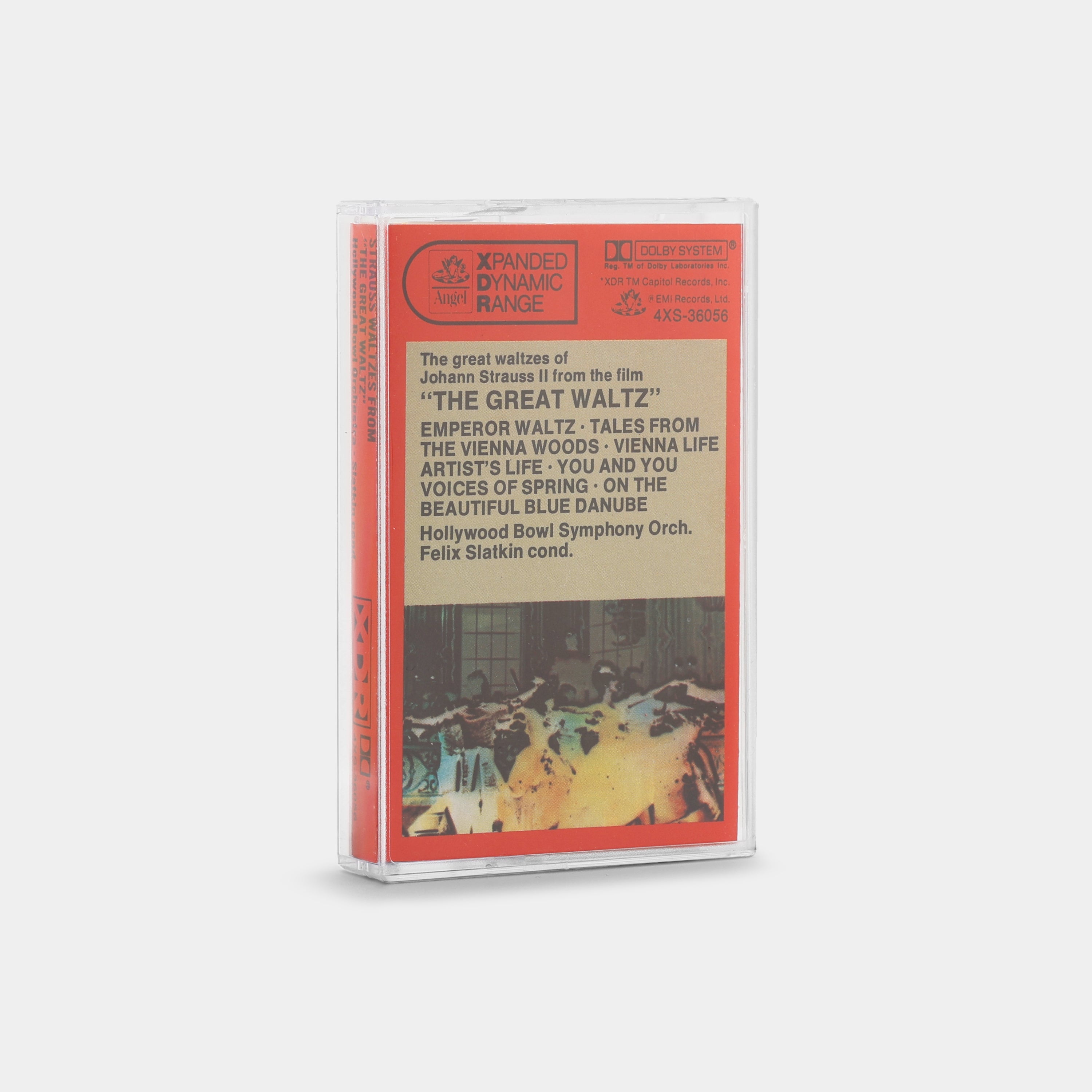 Hollywood Bowl Orchestra - Strauss Waltzes From "The Great Waltz" Cassette Tape