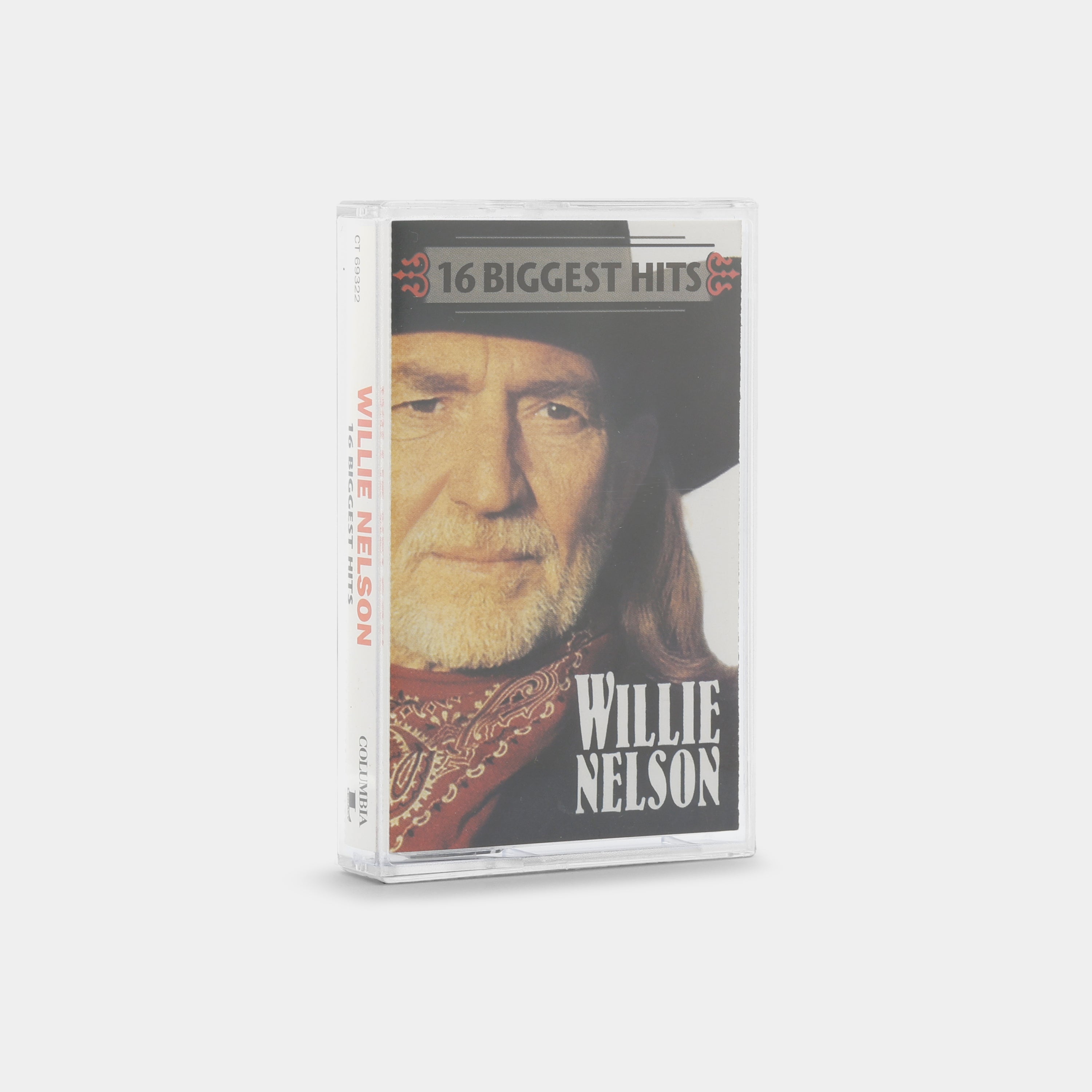 Willie Nelson - 16 Biggest Hits Cassette Tape